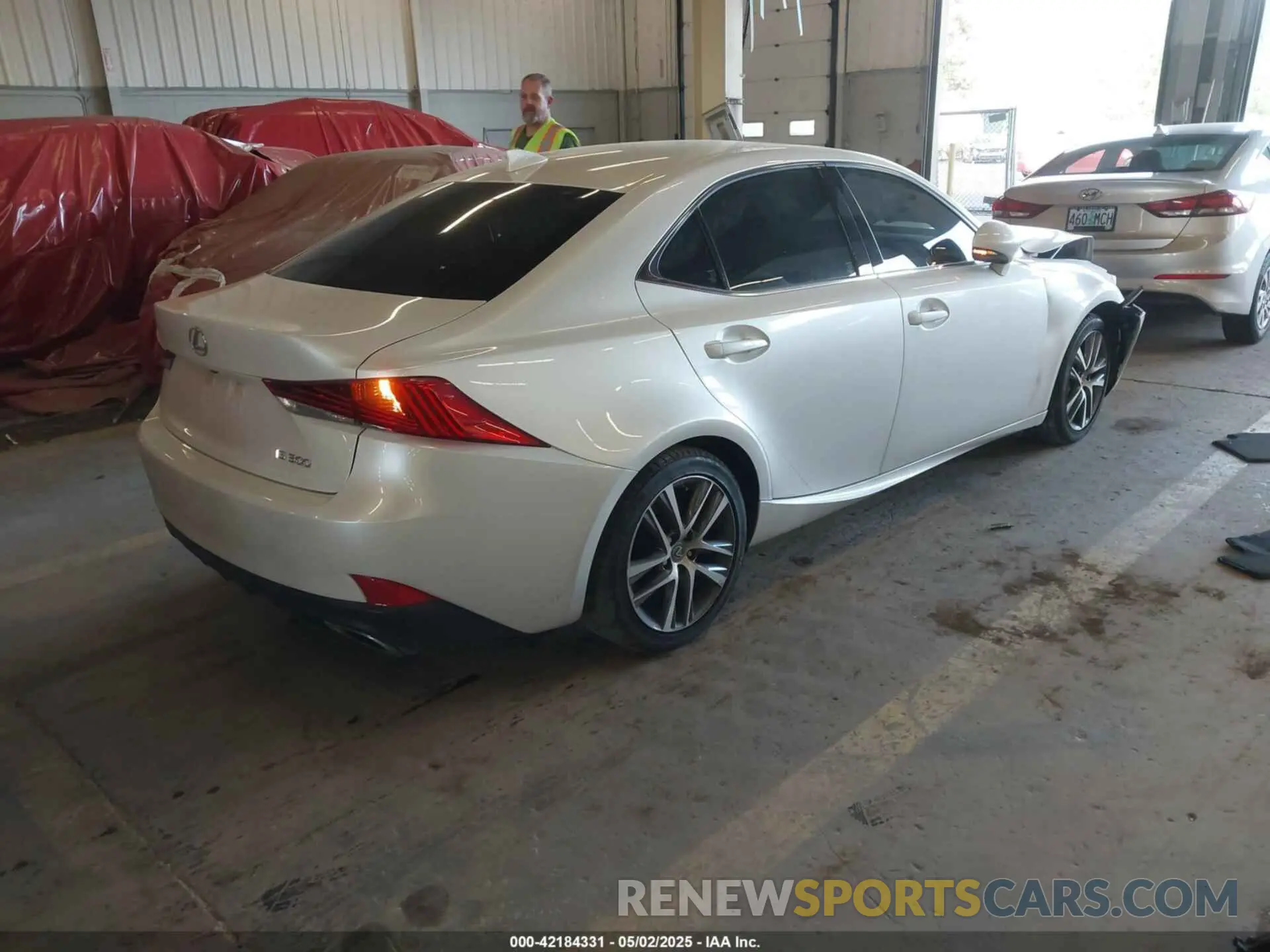 4 Photograph of a damaged car JTHAA1D27L5108964 LEXUS IS 300 2020