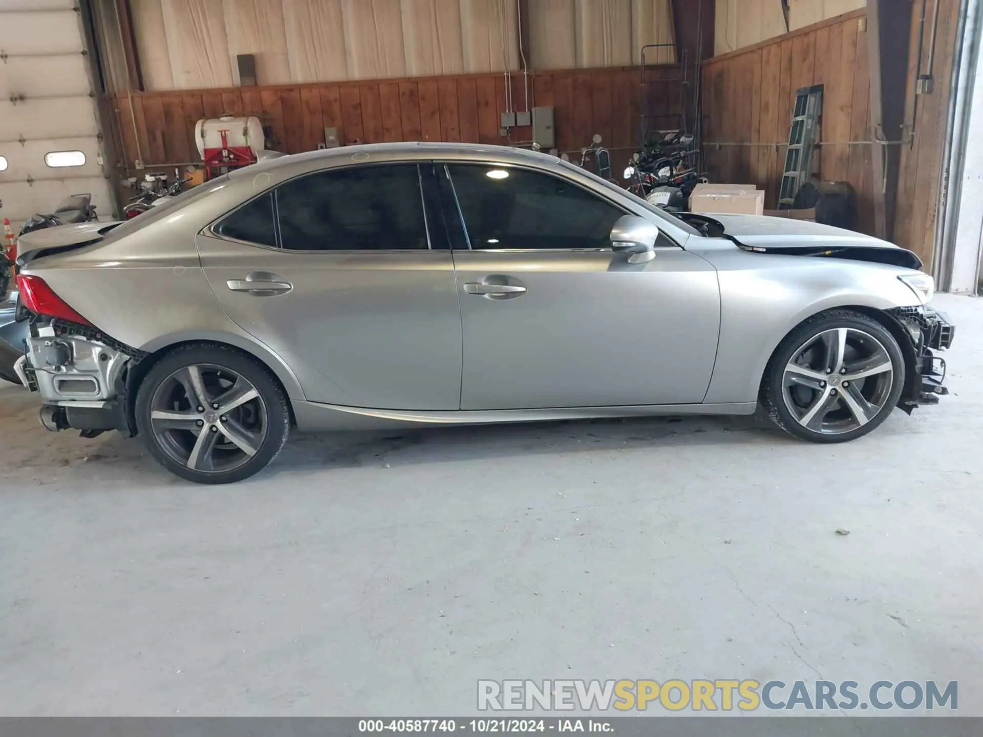 14 Photograph of a damaged car JTHD81F25L5042291 LEXUS IS 300 2020