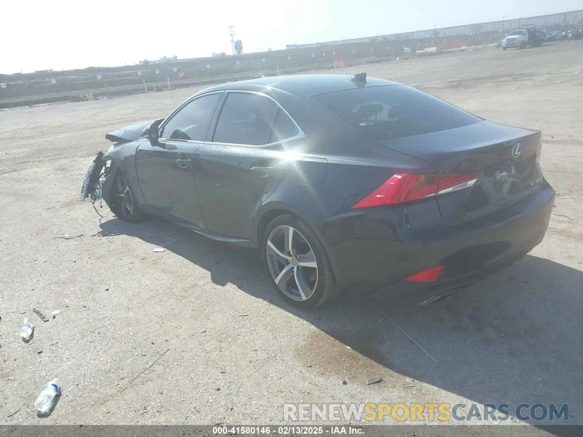 3 Photograph of a damaged car JTHDA1D29L5101656 LEXUS IS 300 2020