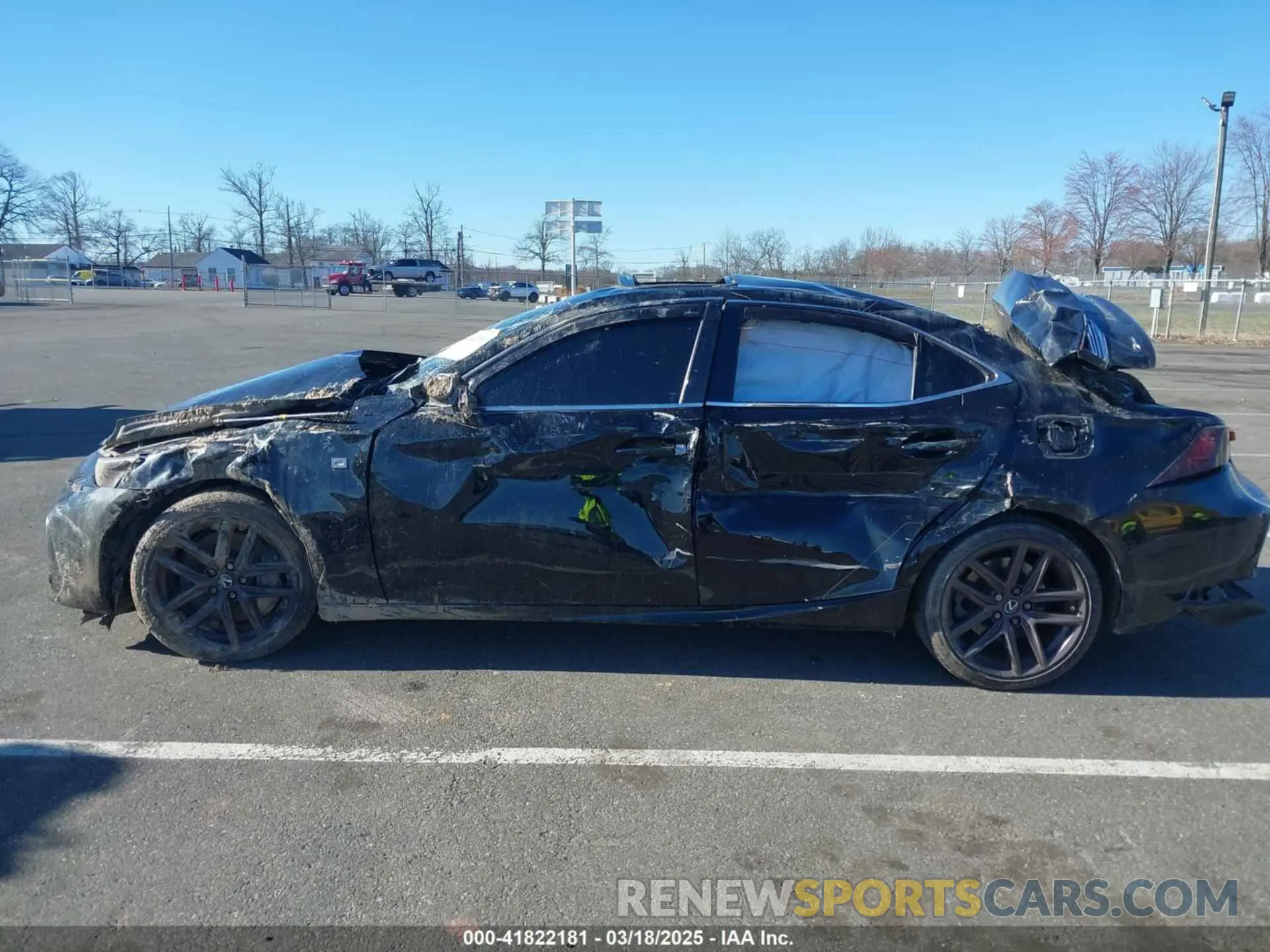 14 Photograph of a damaged car JTHG81F23L5042318 LEXUS IS 300 2020