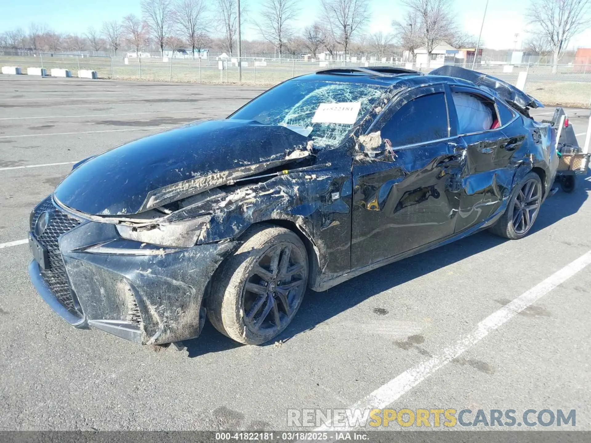 2 Photograph of a damaged car JTHG81F23L5042318 LEXUS IS 300 2020