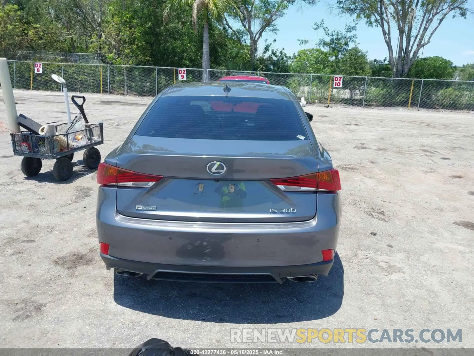 17 Photograph of a damaged car JTHGA1D21L5105892 LEXUS IS 300 2020