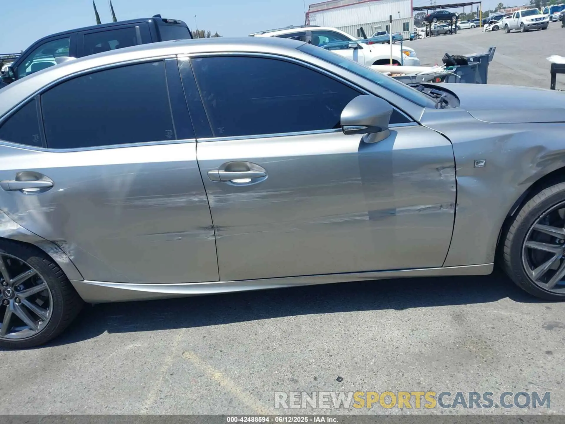 13 Photograph of a damaged car JTHGA1D22L5104377 LEXUS IS 300 2020