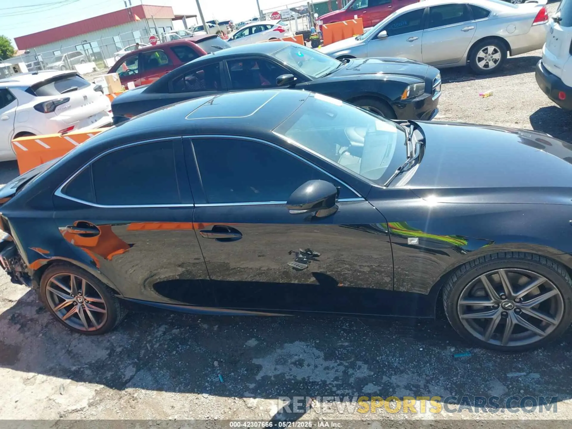 14 Photograph of a damaged car JTHGA1D23L5107353 LEXUS IS 300 2020