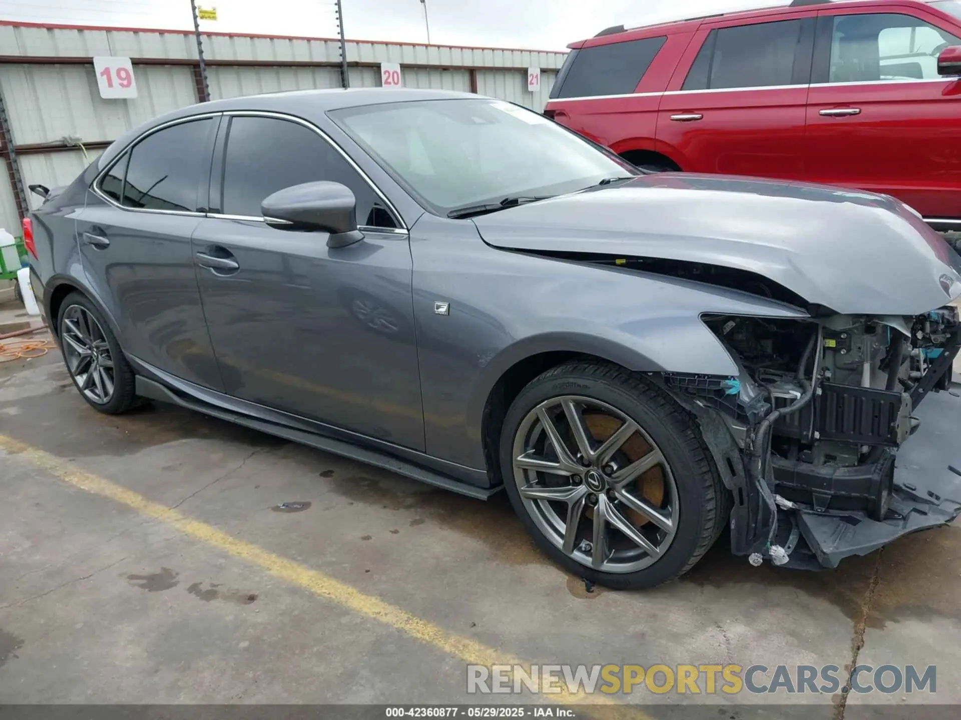 14 Photograph of a damaged car JTHGA1D25L5101652 LEXUS IS 300 2020