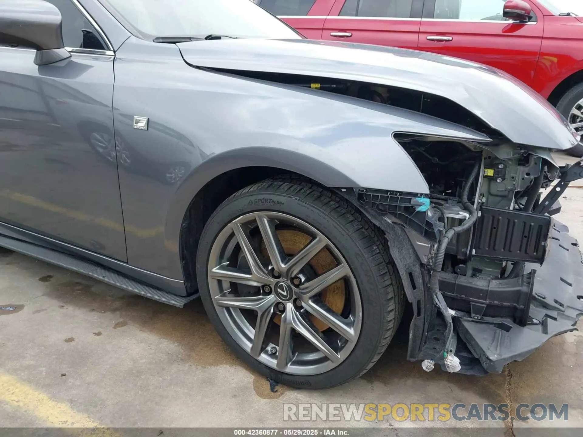 19 Photograph of a damaged car JTHGA1D25L5101652 LEXUS IS 300 2020