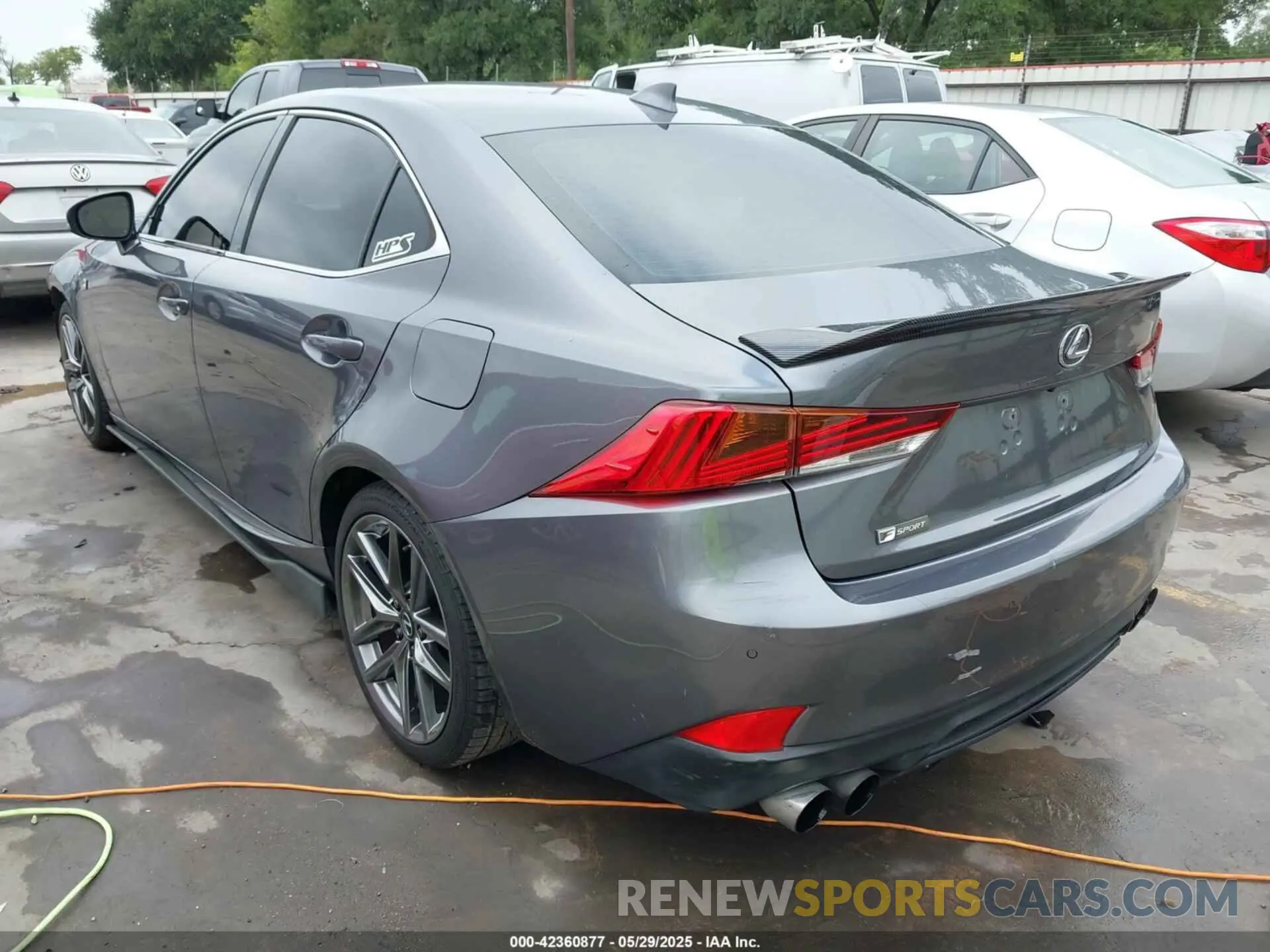 3 Photograph of a damaged car JTHGA1D25L5101652 LEXUS IS 300 2020