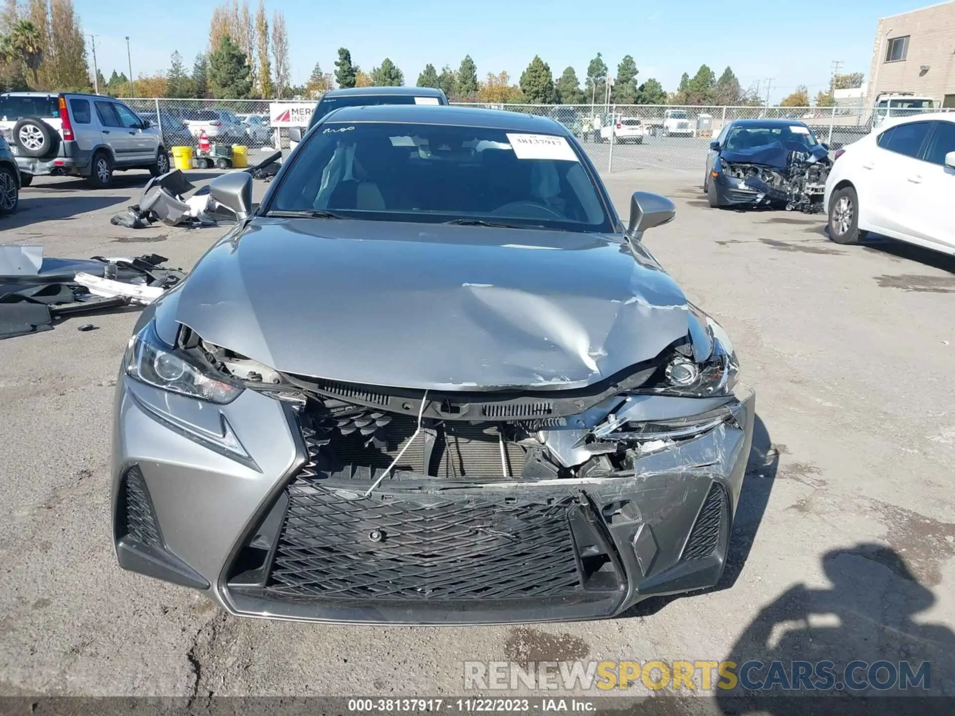 13 Photograph of a damaged car JTHGA1D25L5102865 LEXUS IS 300 2020