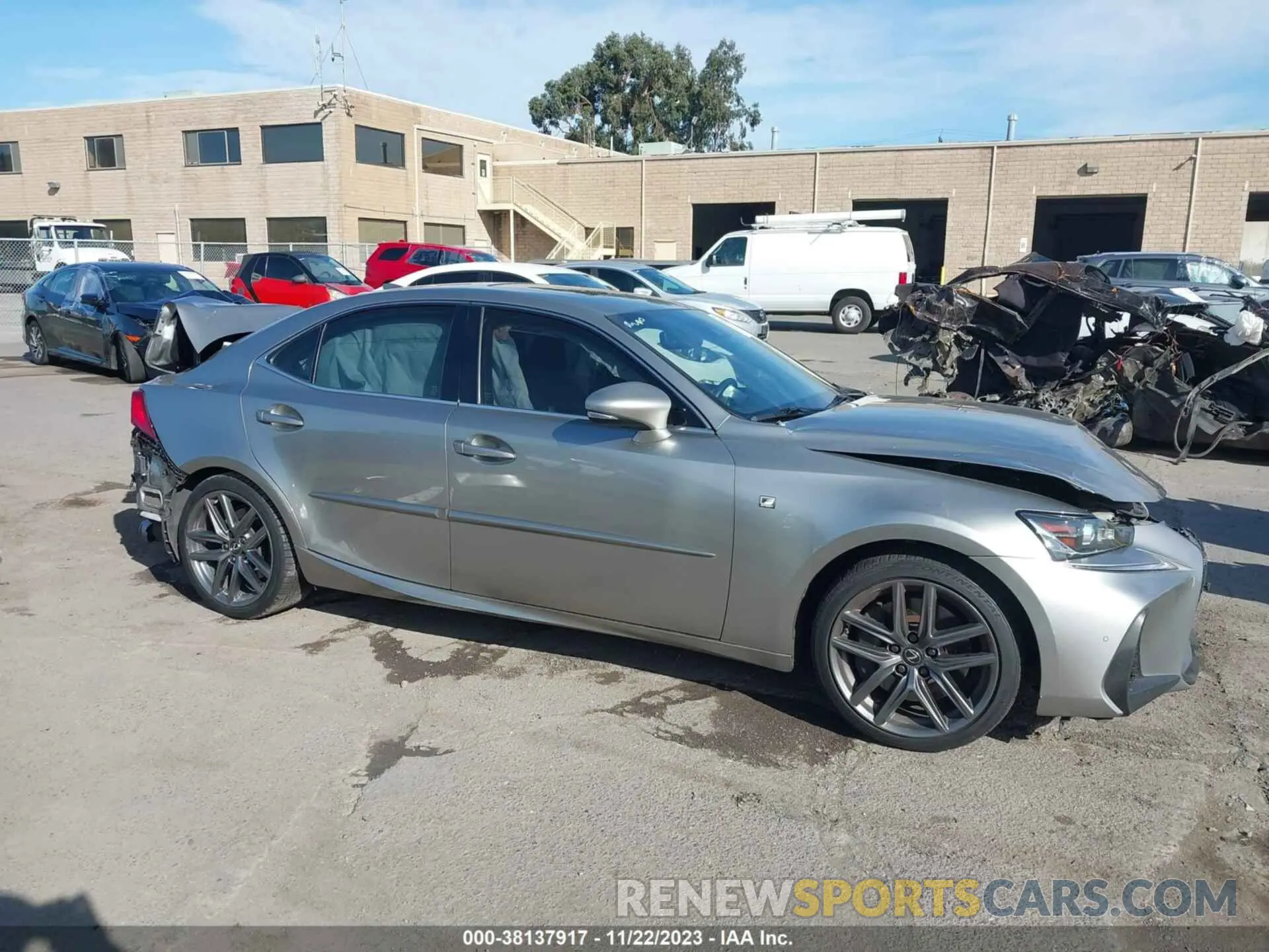 14 Photograph of a damaged car JTHGA1D25L5102865 LEXUS IS 300 2020