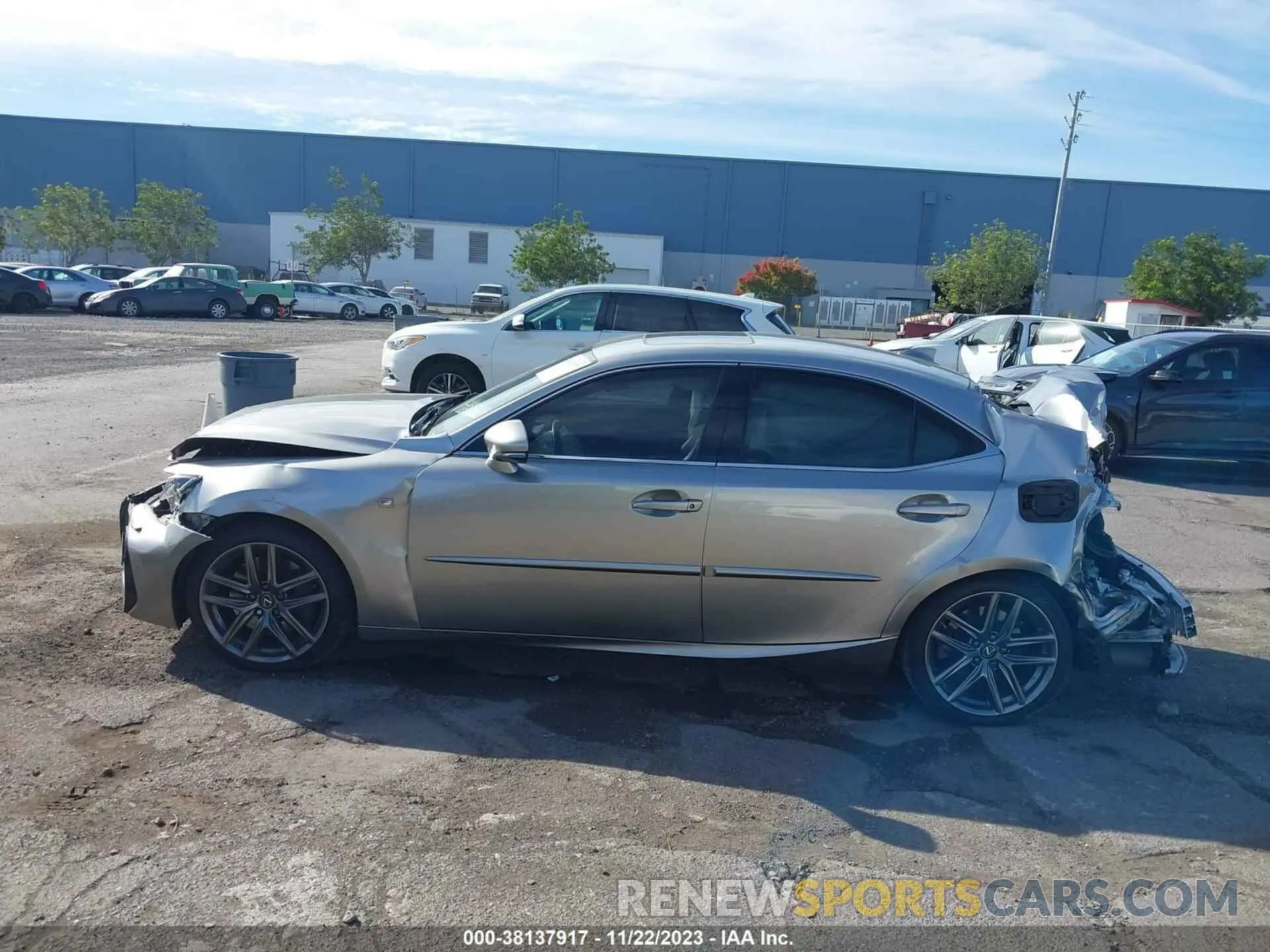 15 Photograph of a damaged car JTHGA1D25L5102865 LEXUS IS 300 2020