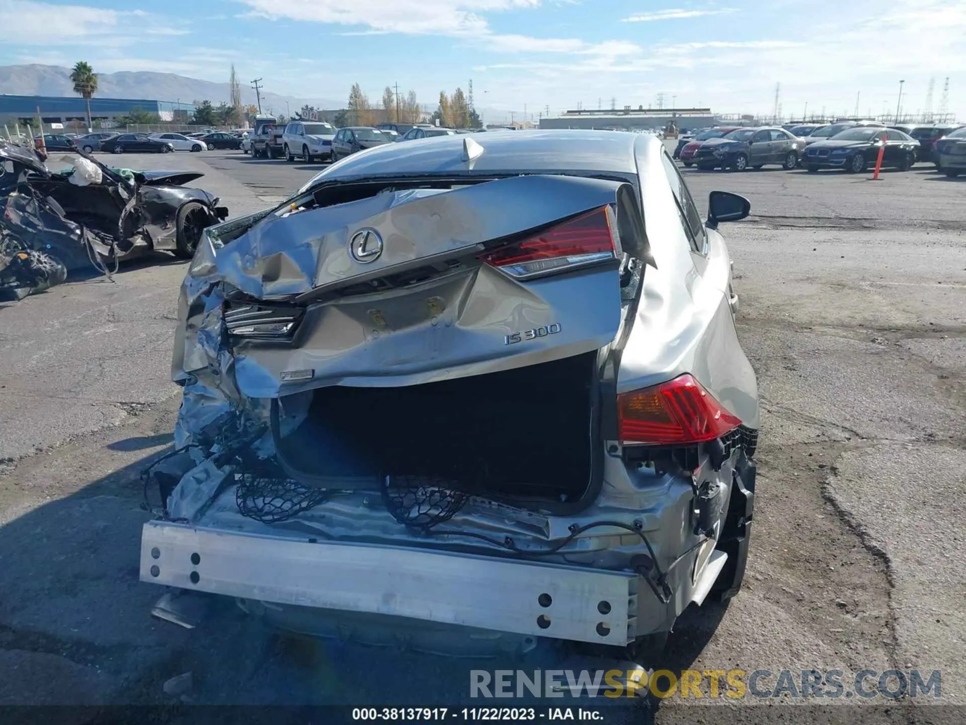 17 Photograph of a damaged car JTHGA1D25L5102865 LEXUS IS 300 2020