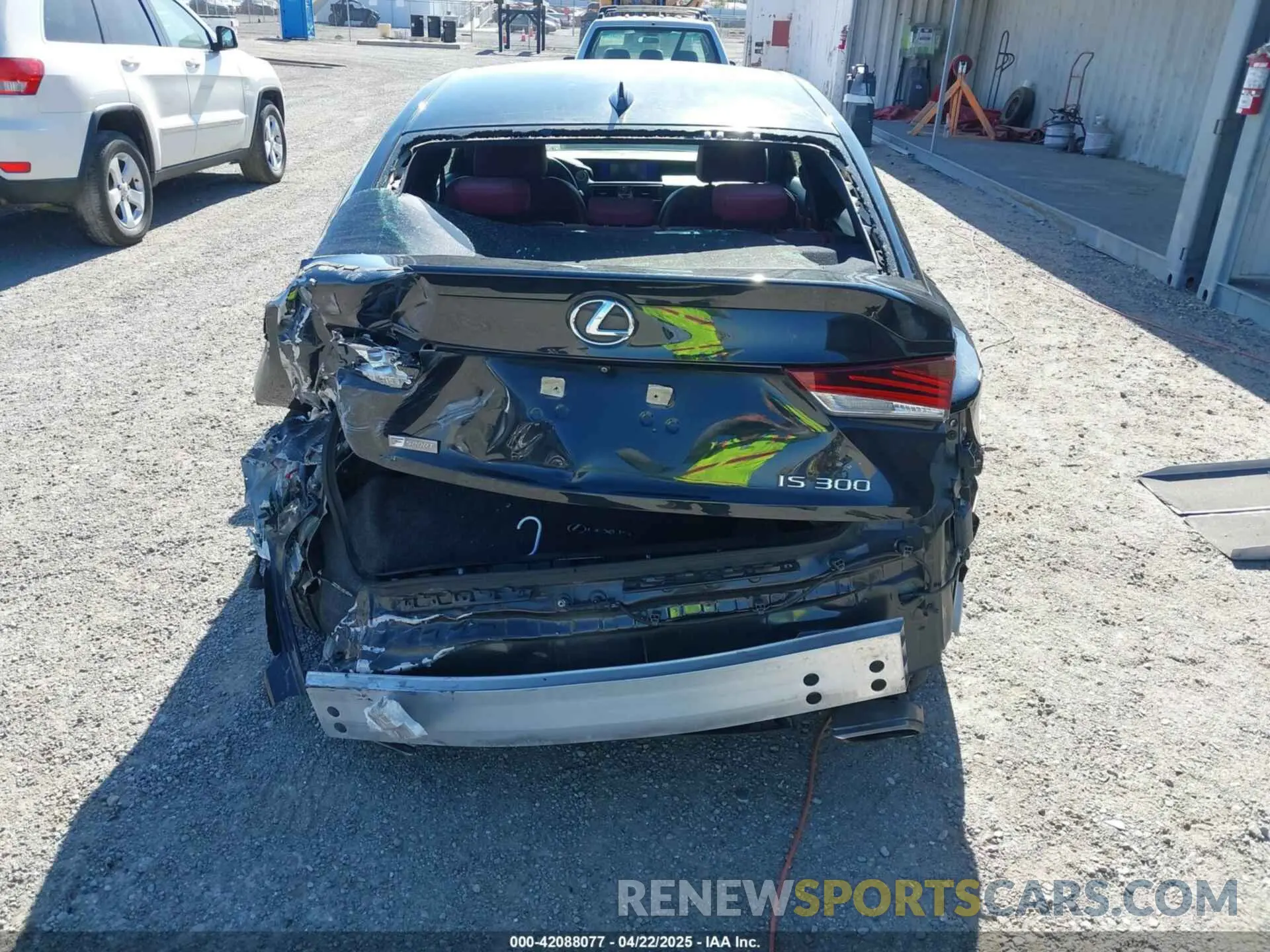 17 Photograph of a damaged car JTHGA1D26L5107816 LEXUS IS 300 2020