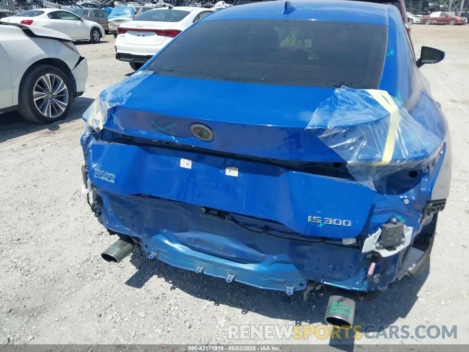 18 Photograph of a damaged car JTHAA1D20M5115188 LEXUS IS 300 2021