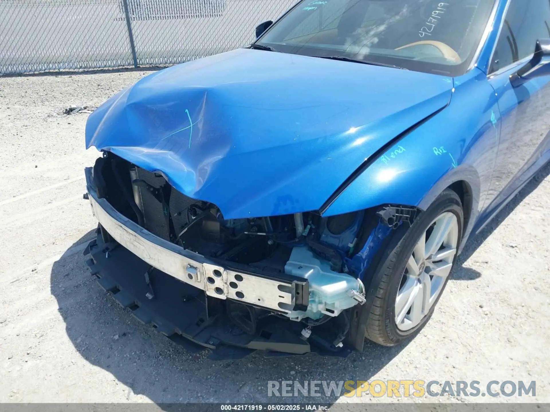 21 Photograph of a damaged car JTHAA1D20M5115188 LEXUS IS 300 2021