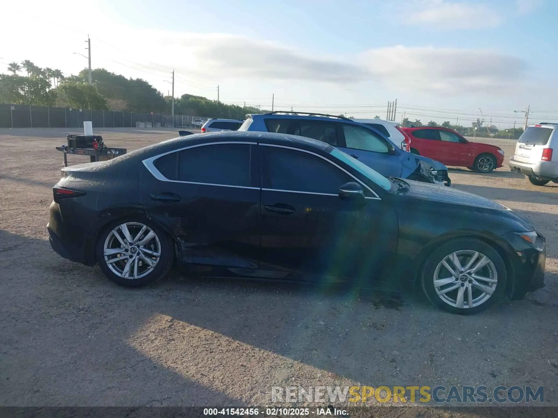 13 Photograph of a damaged car JTHAA1D21M5113448 LEXUS IS 300 2021
