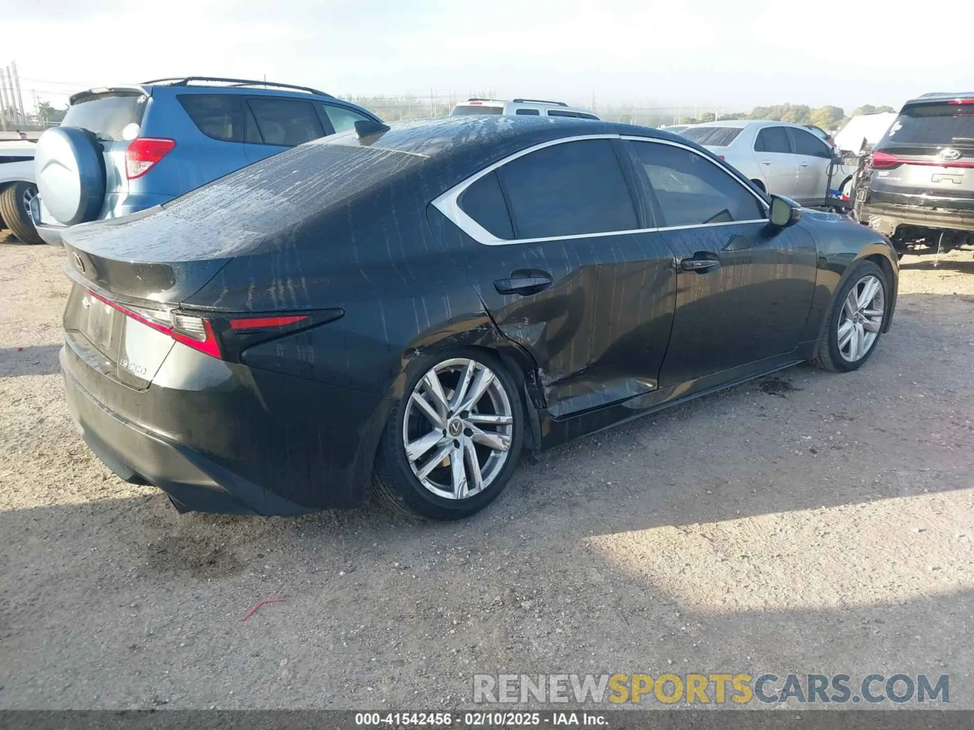 4 Photograph of a damaged car JTHAA1D21M5113448 LEXUS IS 300 2021