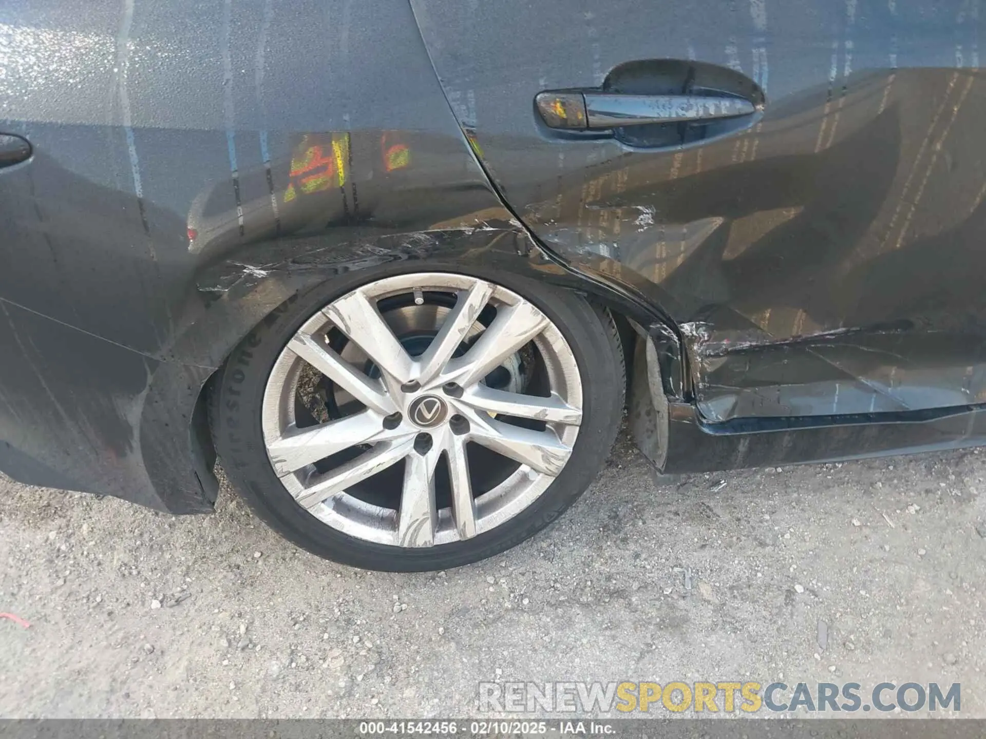 6 Photograph of a damaged car JTHAA1D21M5113448 LEXUS IS 300 2021