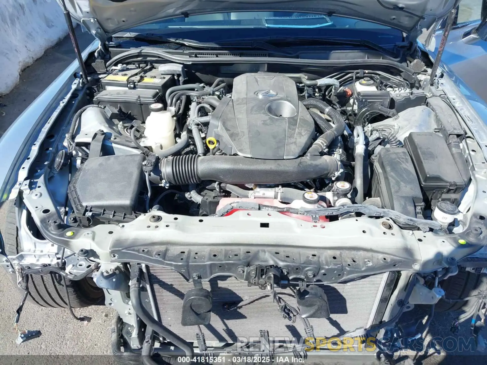 10 Photograph of a damaged car JTHAA1D23M5112706 LEXUS IS 300 2021