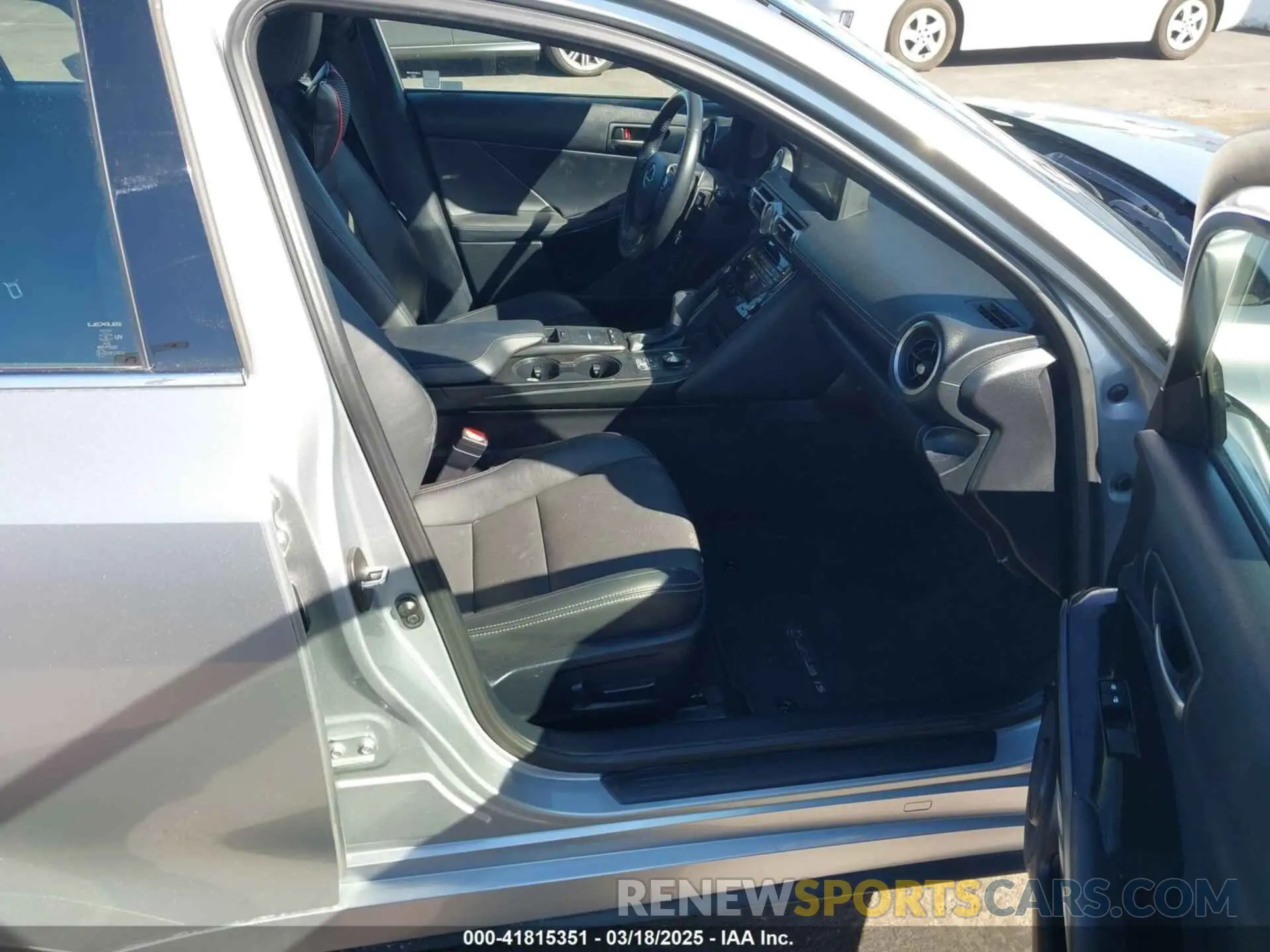 5 Photograph of a damaged car JTHAA1D23M5112706 LEXUS IS 300 2021