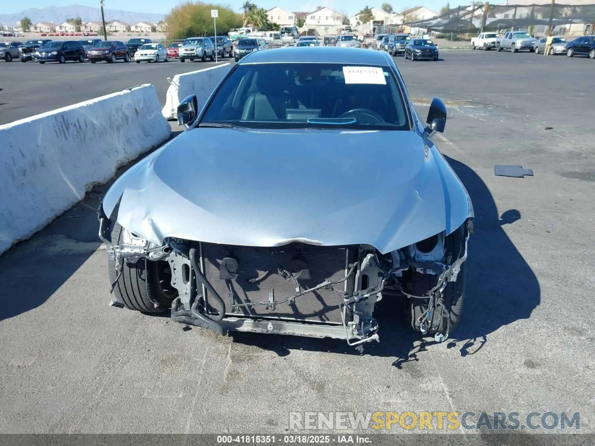 6 Photograph of a damaged car JTHAA1D23M5112706 LEXUS IS 300 2021