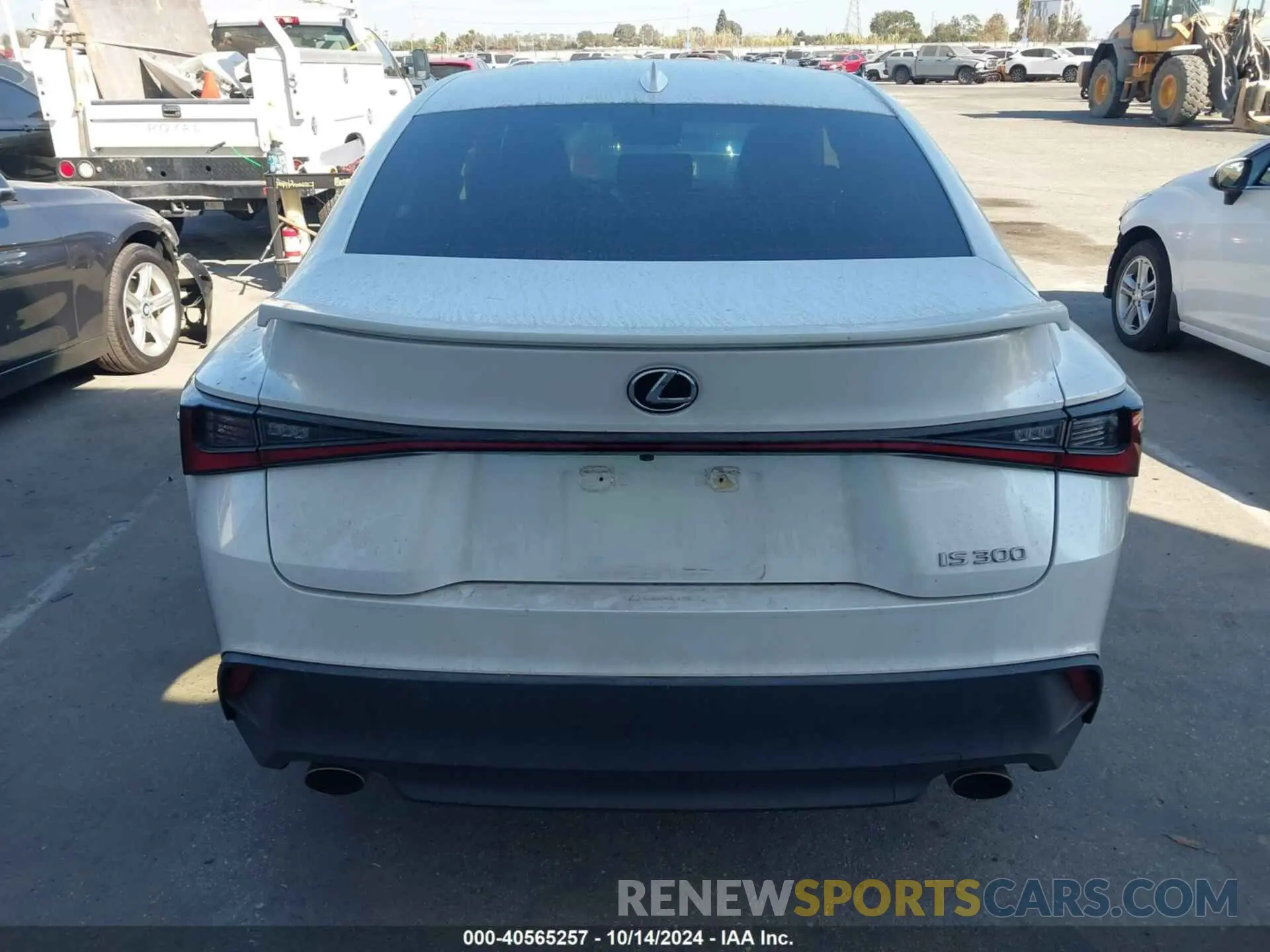 17 Photograph of a damaged car JTHAA1D26M5114076 LEXUS IS 300 2021