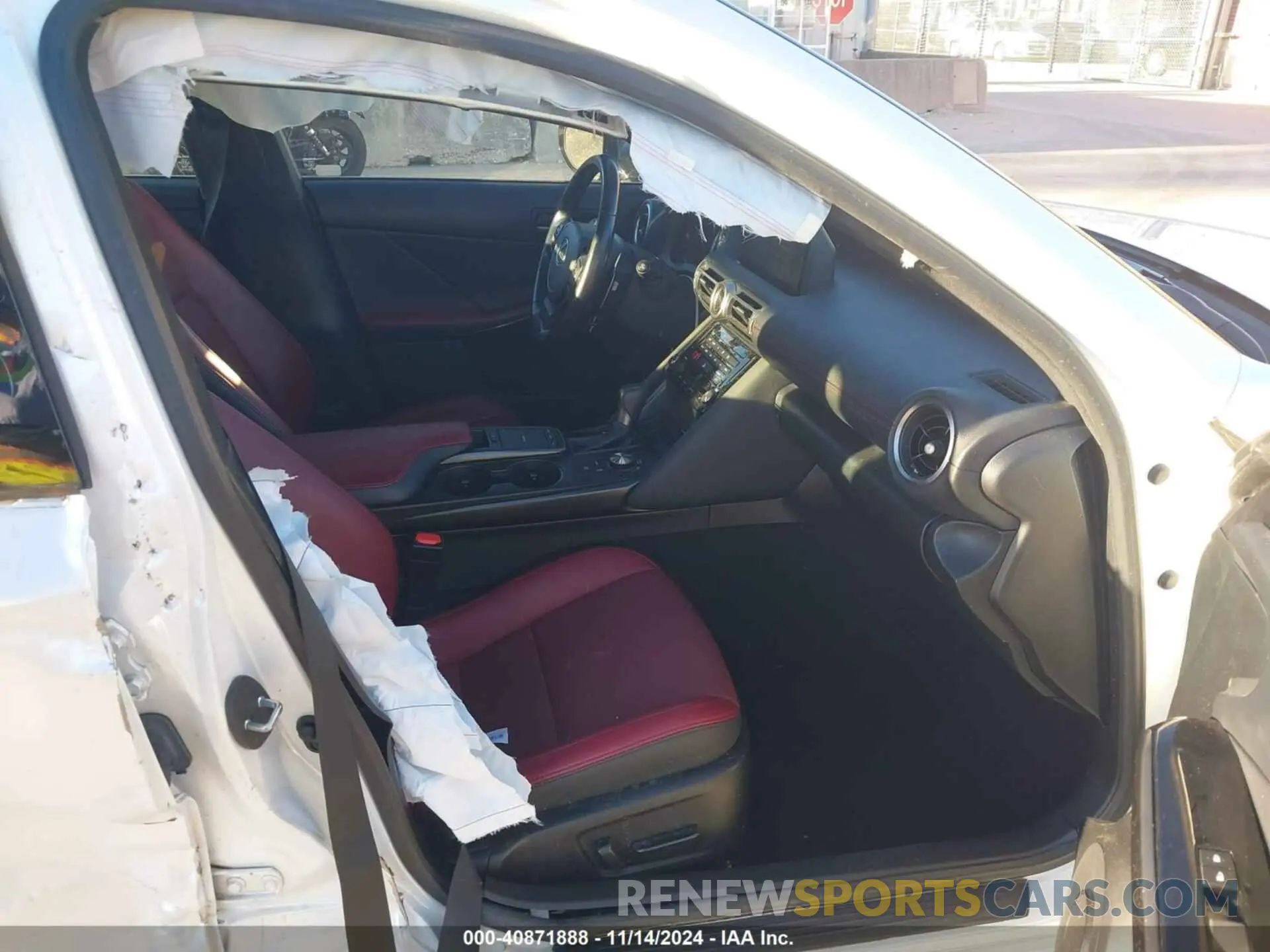 5 Photograph of a damaged car JTHAA1D28M5117481 LEXUS IS 300 2021