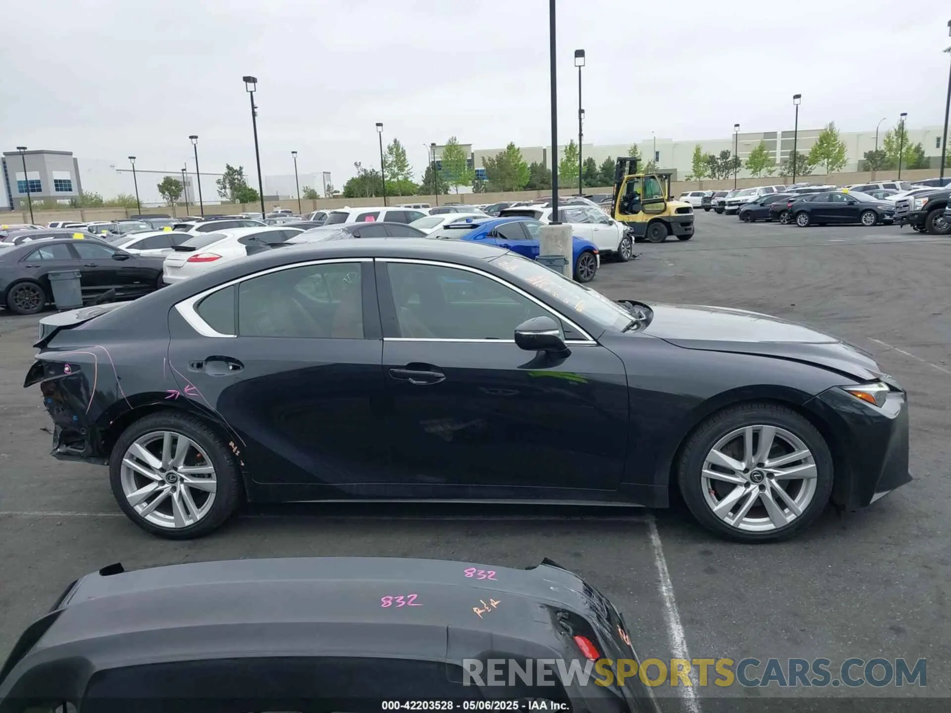 14 Photograph of a damaged car JTHAA1D29M5111530 LEXUS IS 300 2021