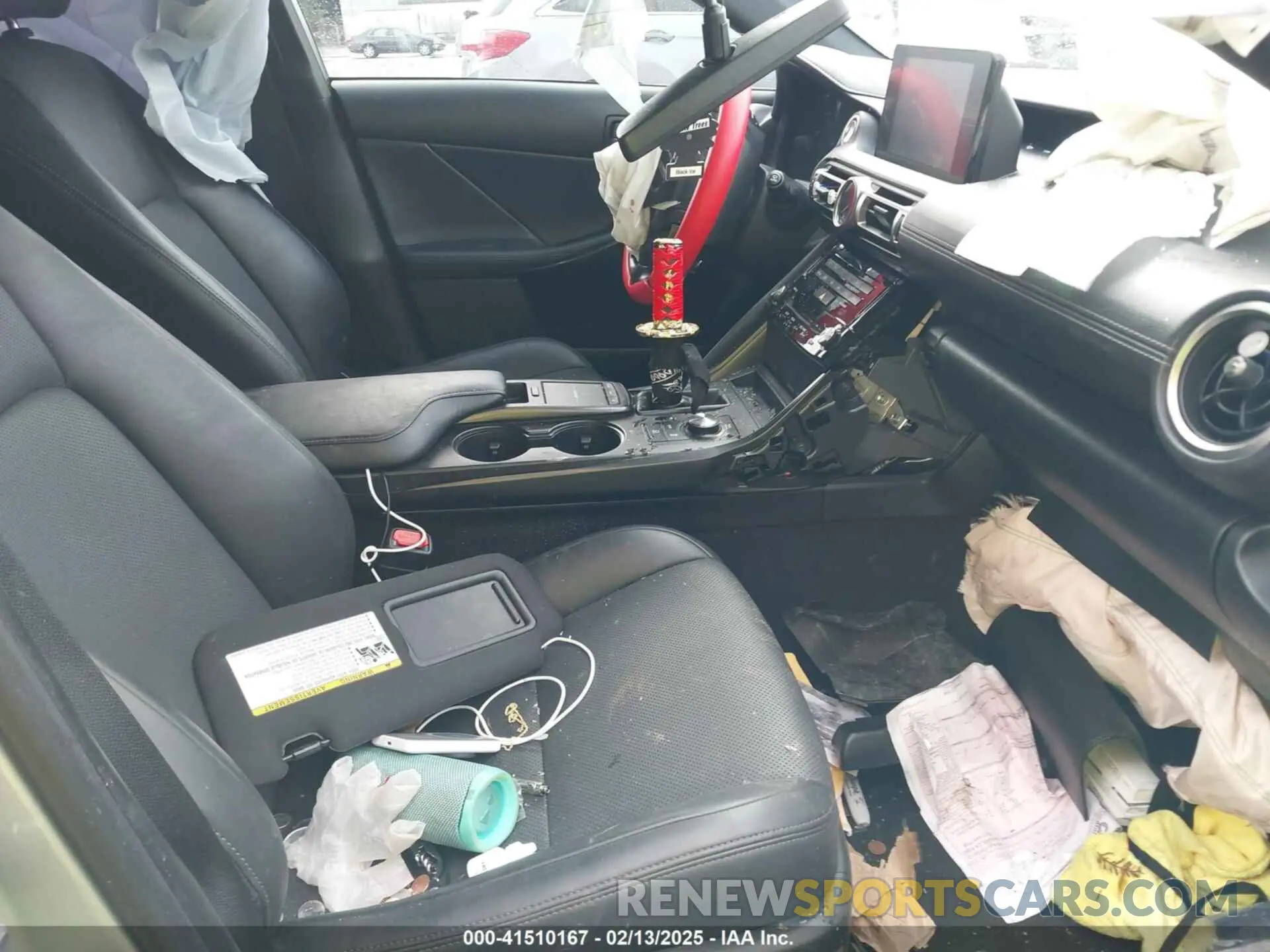 5 Photograph of a damaged car JTHAA1D2XM5111407 LEXUS IS 300 2021