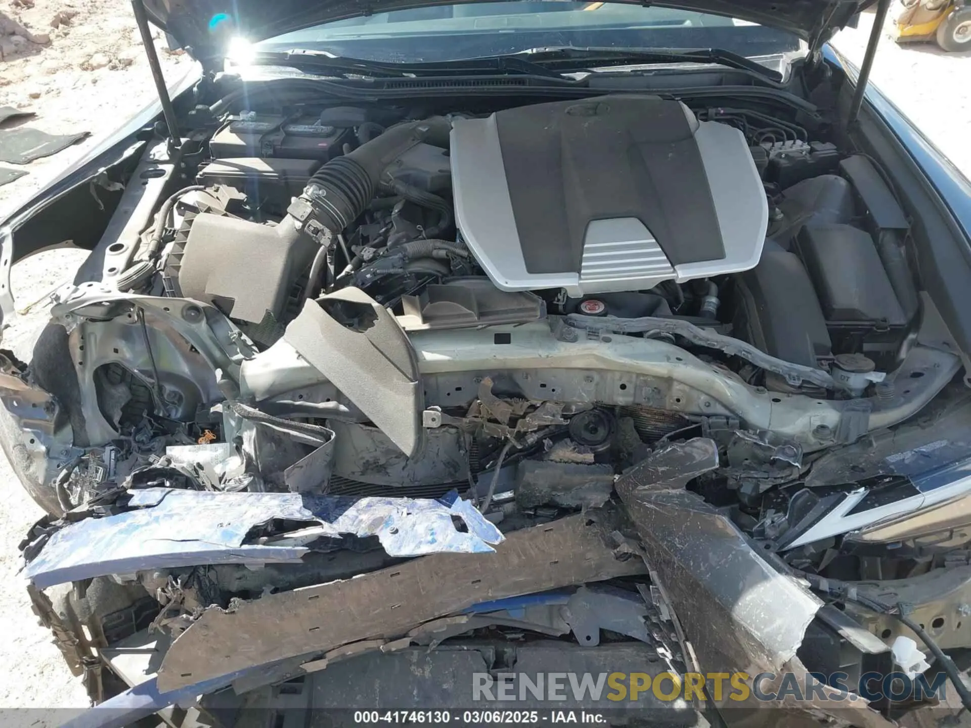10 Photograph of a damaged car JTHC81F21M5046836 LEXUS IS 300 2021