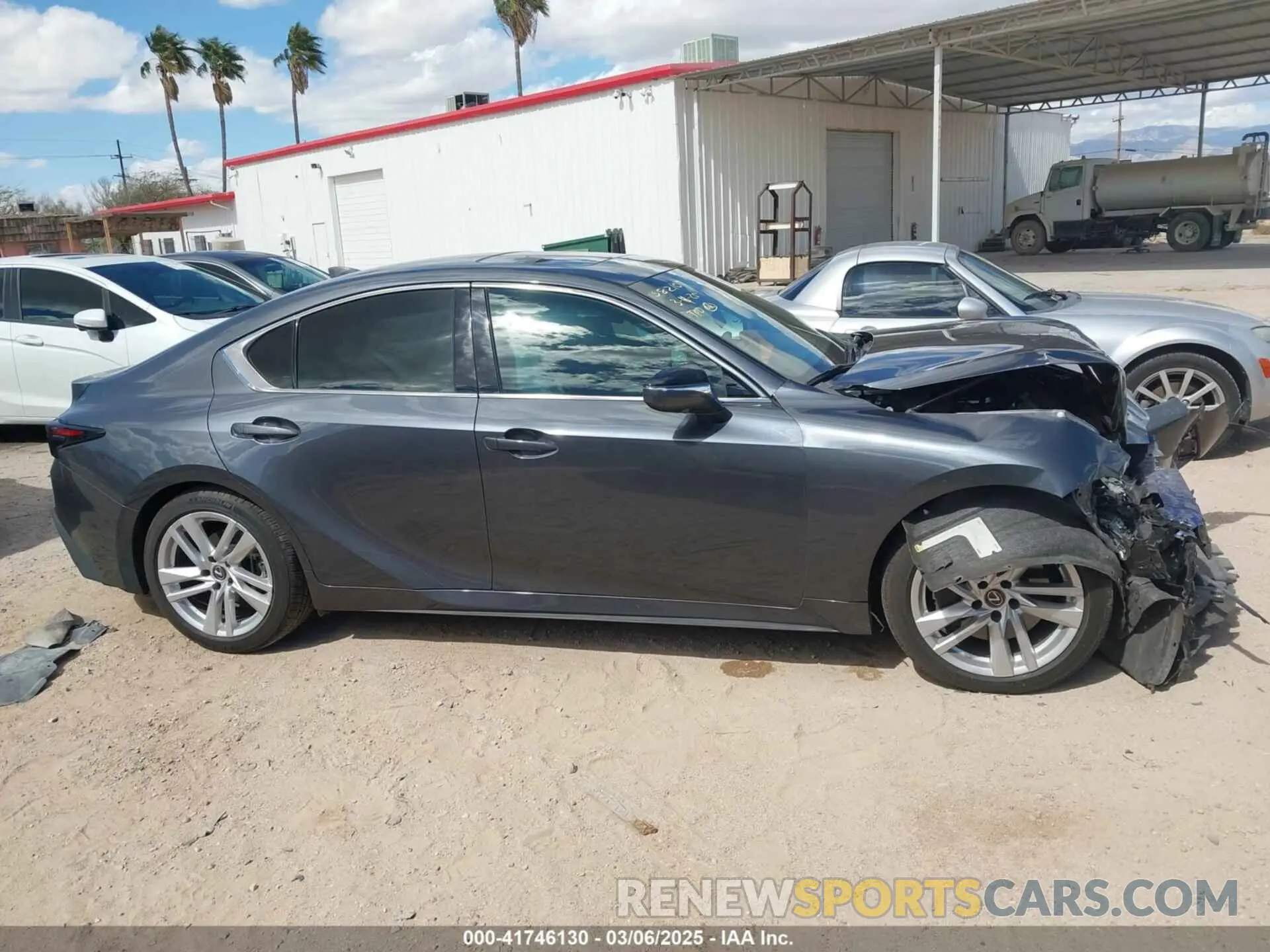 13 Photograph of a damaged car JTHC81F21M5046836 LEXUS IS 300 2021