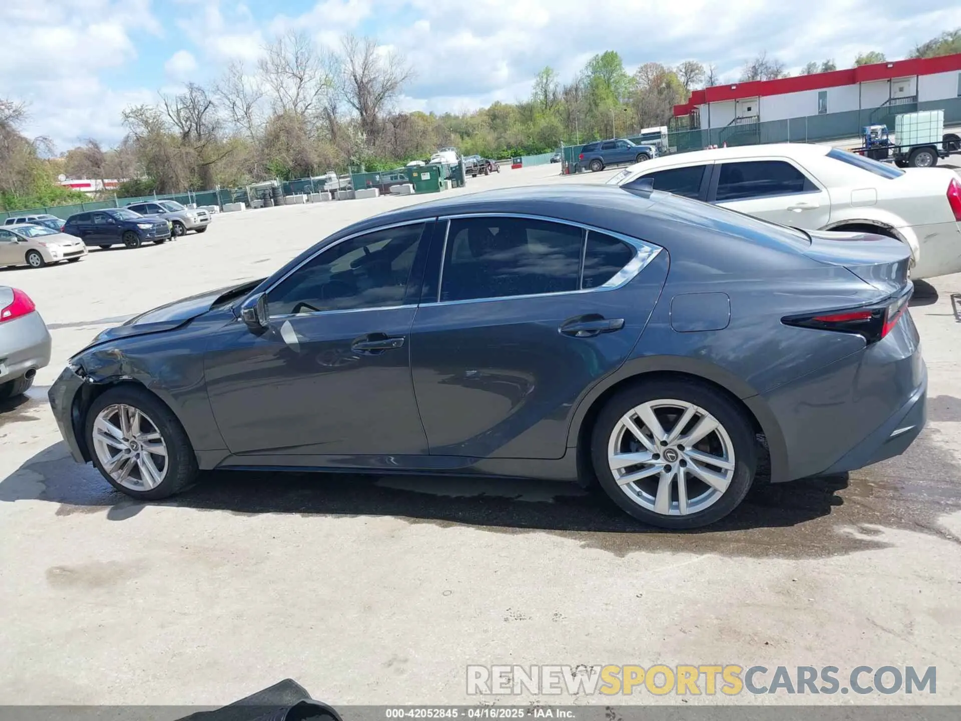 14 Photograph of a damaged car JTHC81F21M5046917 LEXUS IS 300 2021