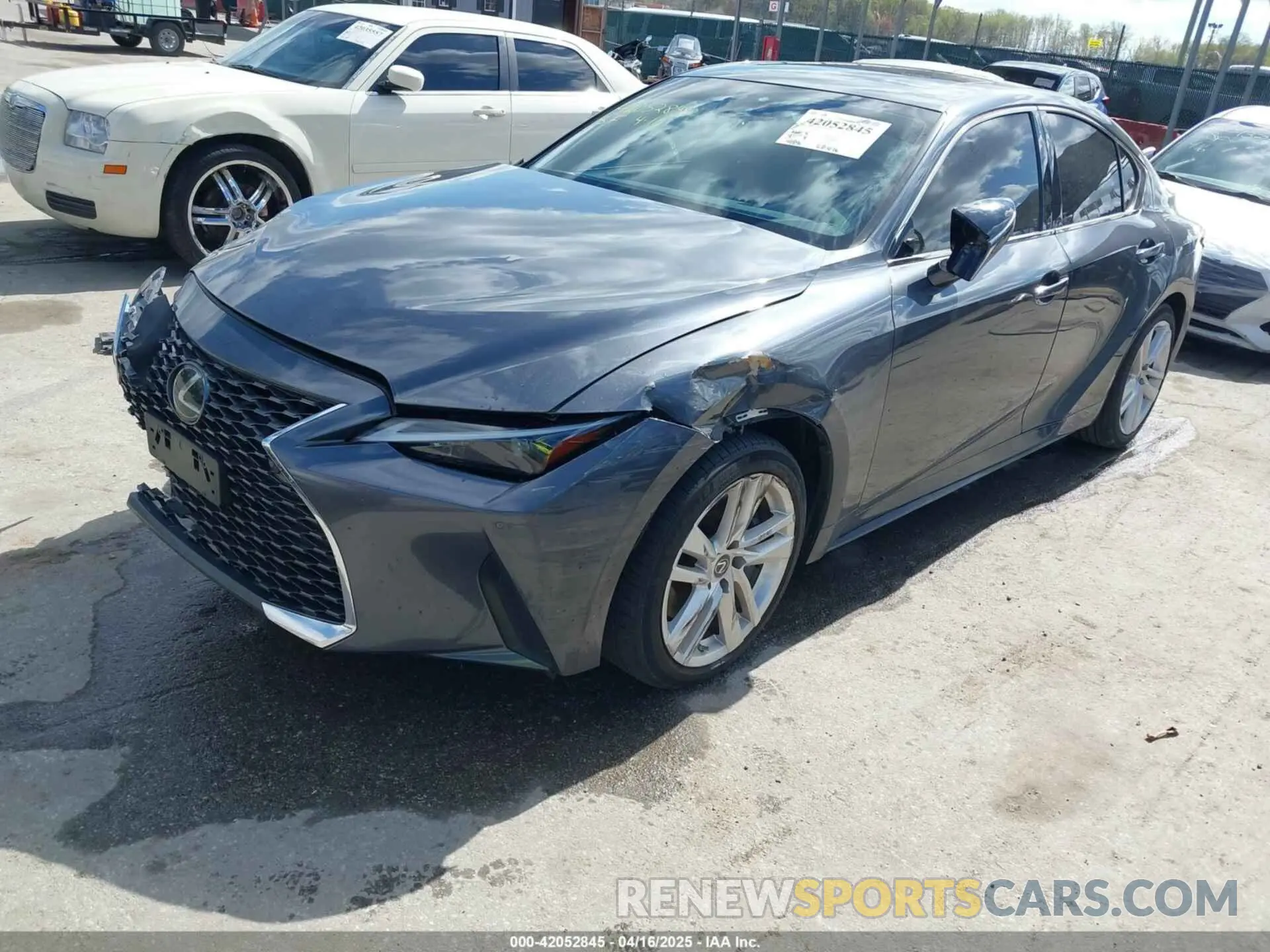 17 Photograph of a damaged car JTHC81F21M5046917 LEXUS IS 300 2021