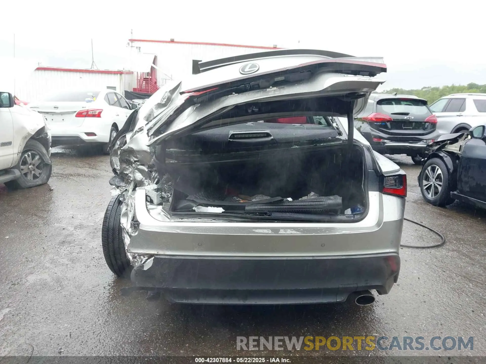 16 Photograph of a damaged car JTHC81F23M5047096 LEXUS IS 300 2021
