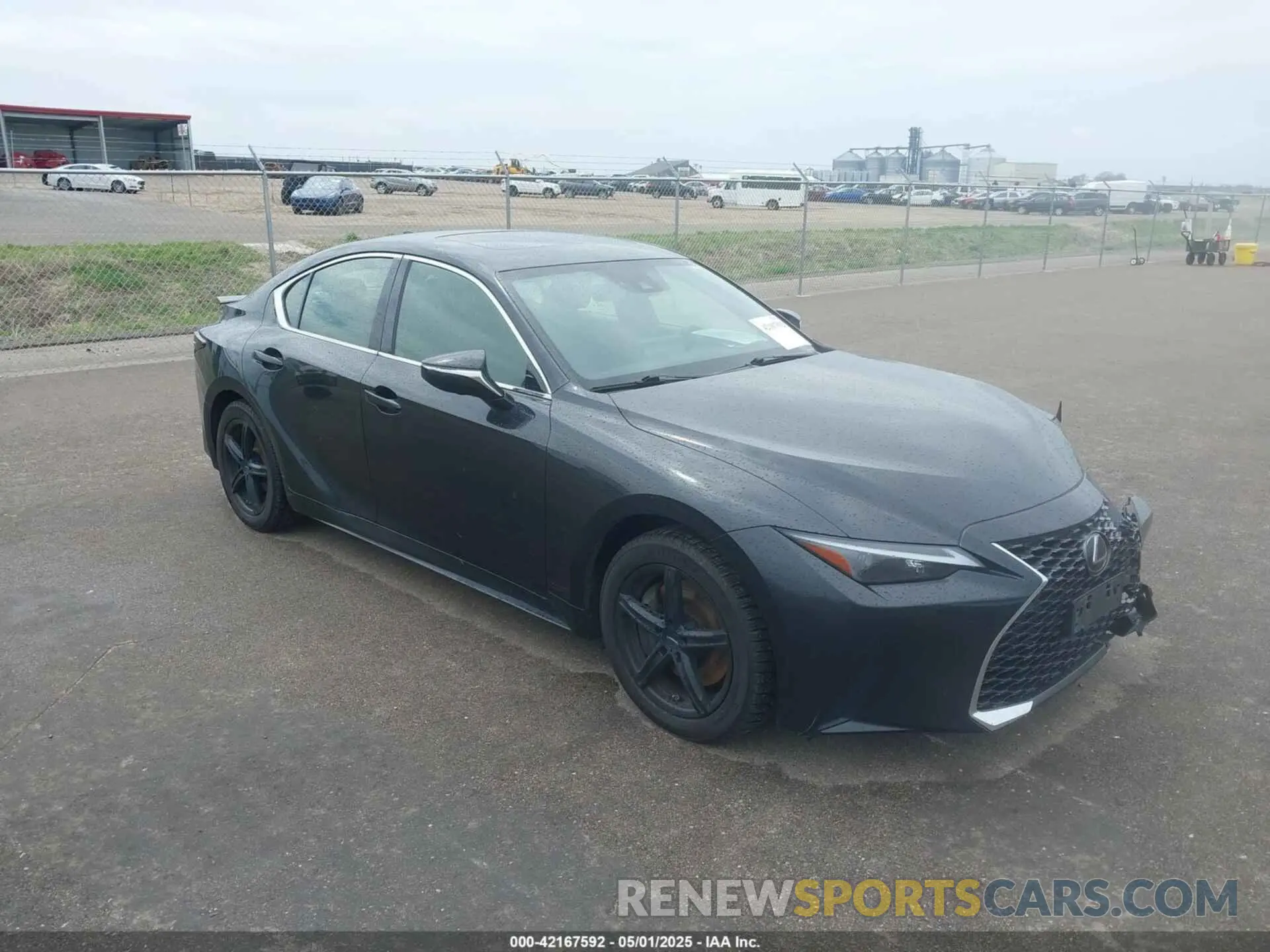 1 Photograph of a damaged car JTHC81F25M5046788 LEXUS IS 300 2021