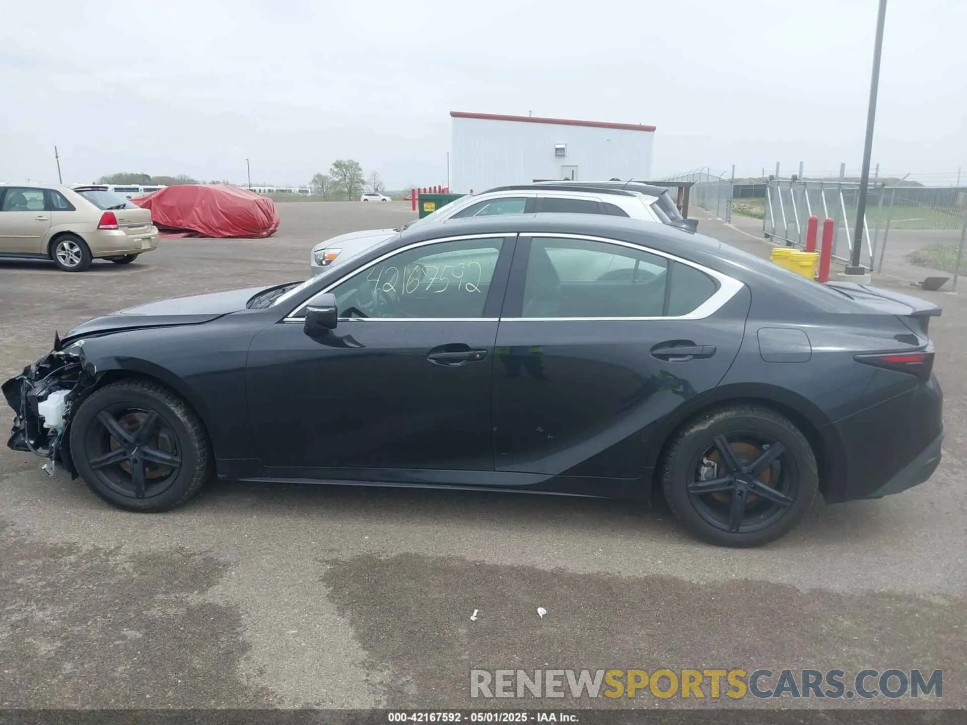 14 Photograph of a damaged car JTHC81F25M5046788 LEXUS IS 300 2021