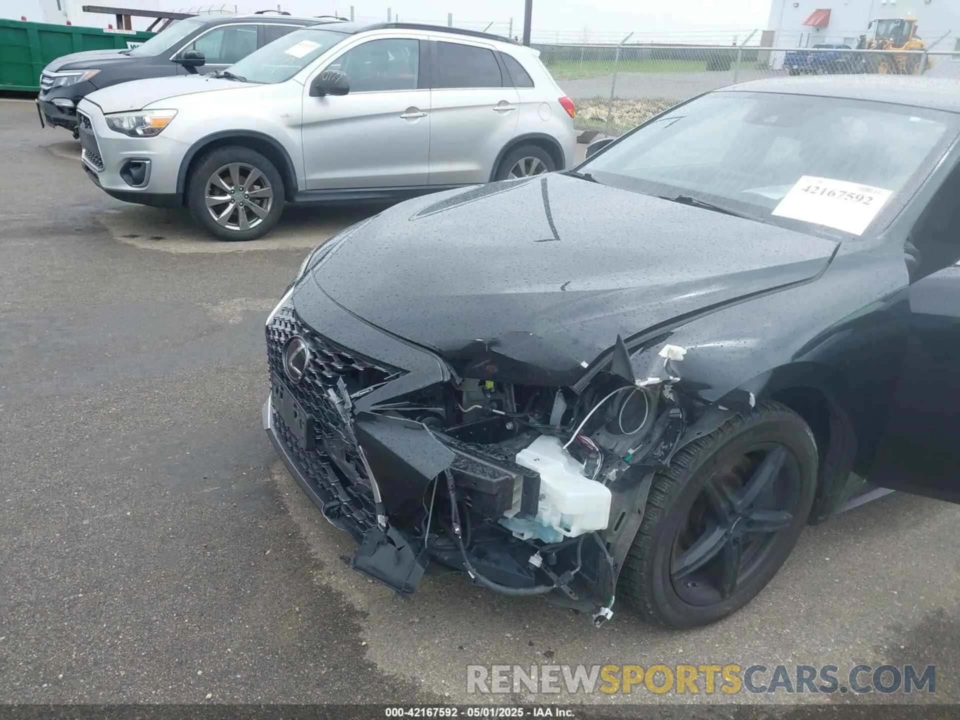 6 Photograph of a damaged car JTHC81F25M5046788 LEXUS IS 300 2021