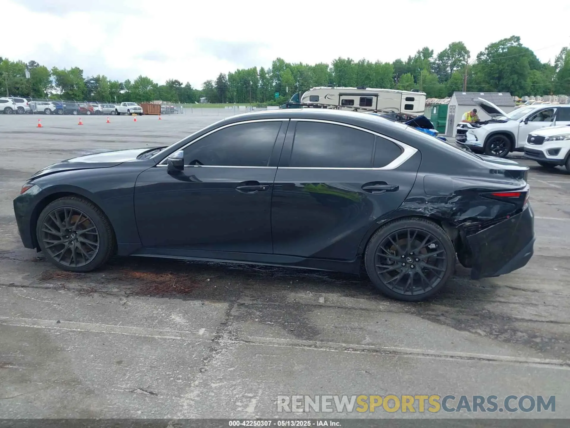 14 Photograph of a damaged car JTHC81F27M5045061 LEXUS IS 300 2021