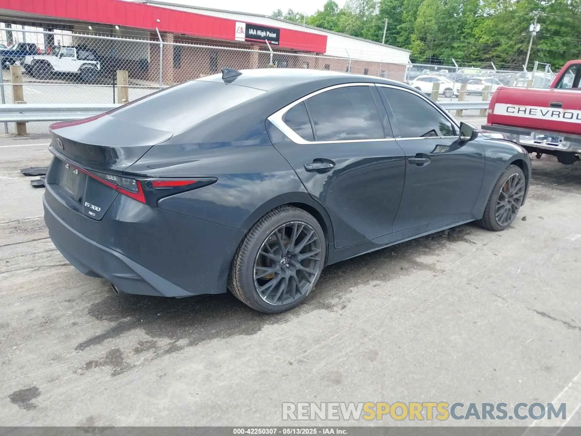 4 Photograph of a damaged car JTHC81F27M5045061 LEXUS IS 300 2021