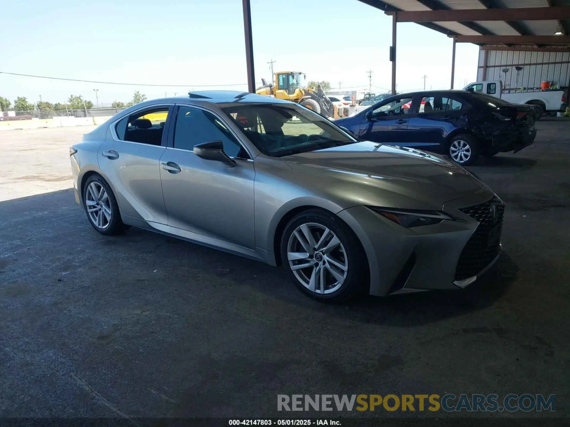 1 Photograph of a damaged car JTHCA1D20M5112820 LEXUS IS 300 2021