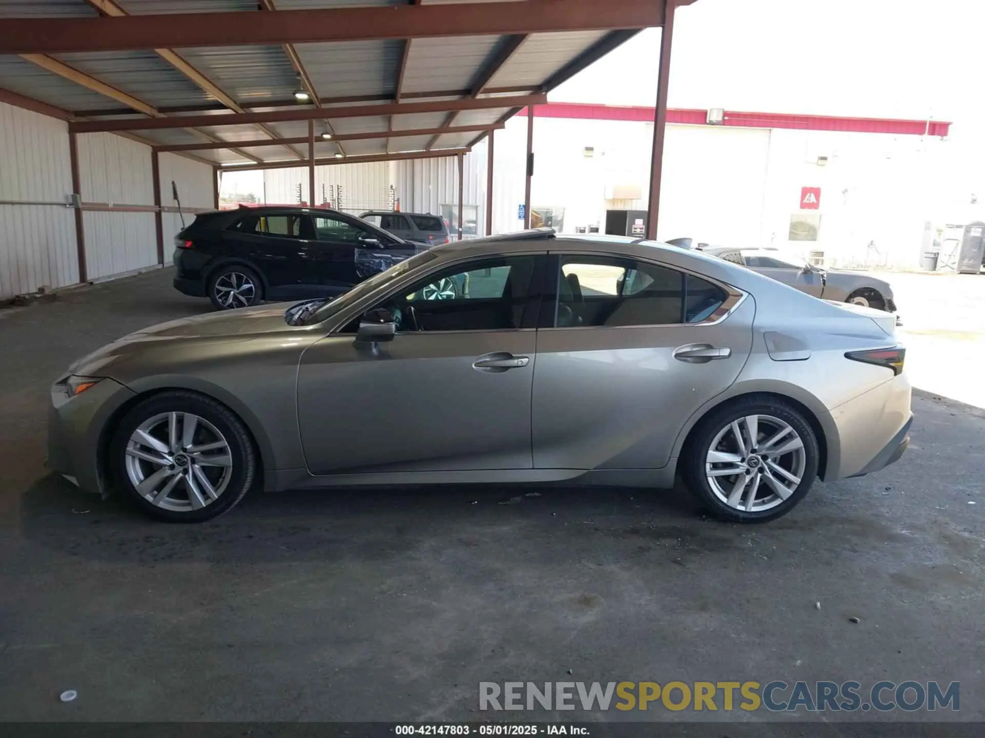 14 Photograph of a damaged car JTHCA1D20M5112820 LEXUS IS 300 2021