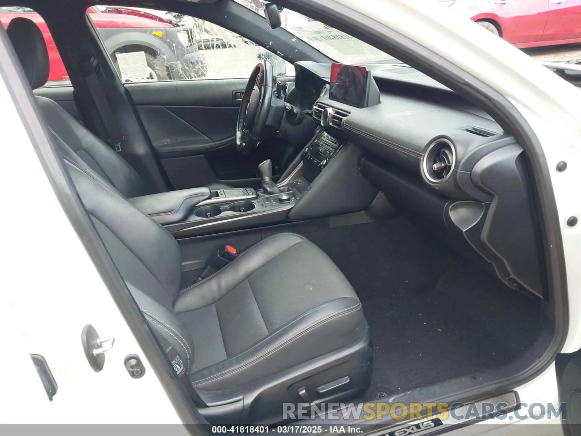 5 Photograph of a damaged car JTHCA1D21M5116584 LEXUS IS 300 2021