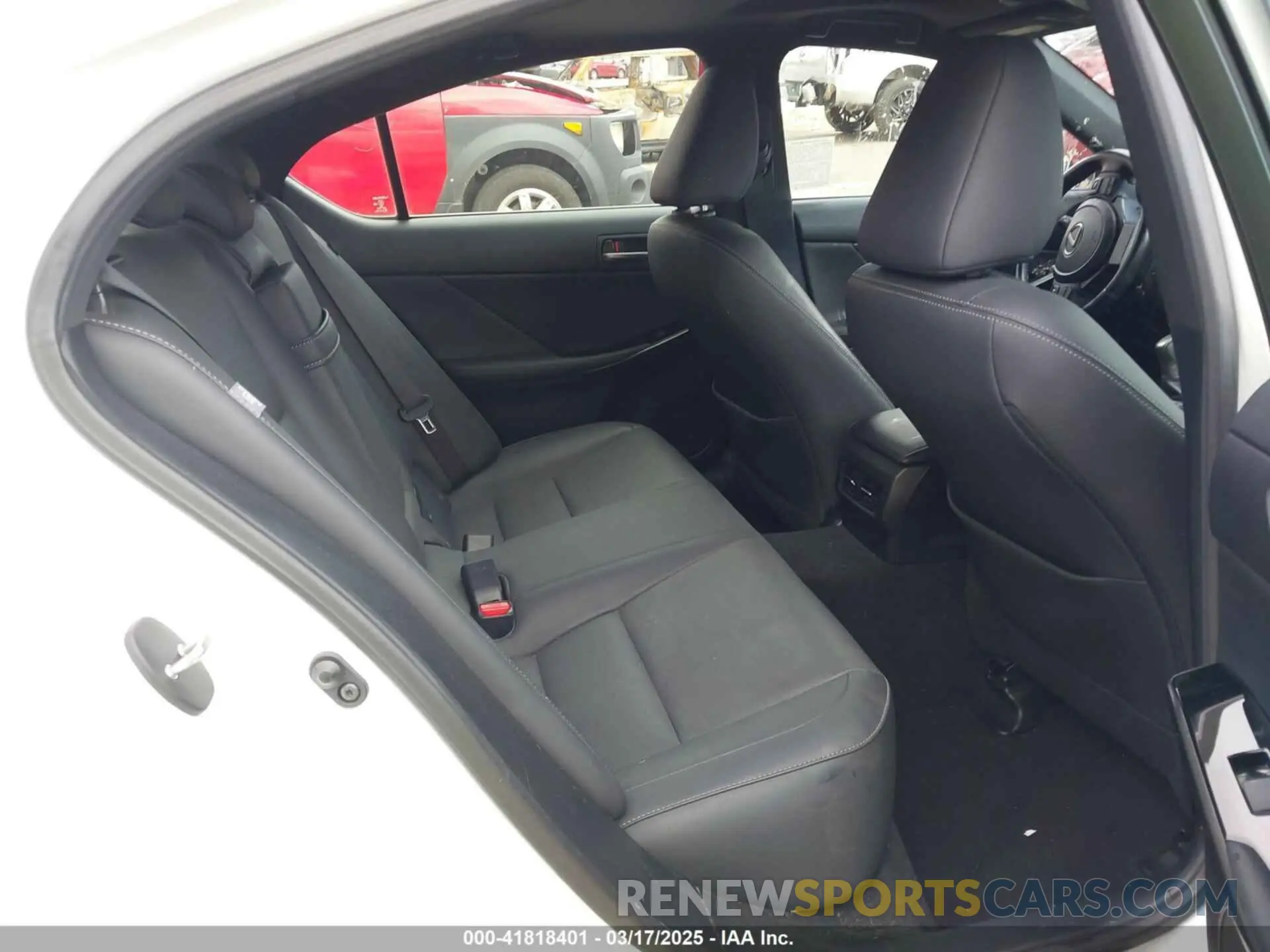 8 Photograph of a damaged car JTHCA1D21M5116584 LEXUS IS 300 2021