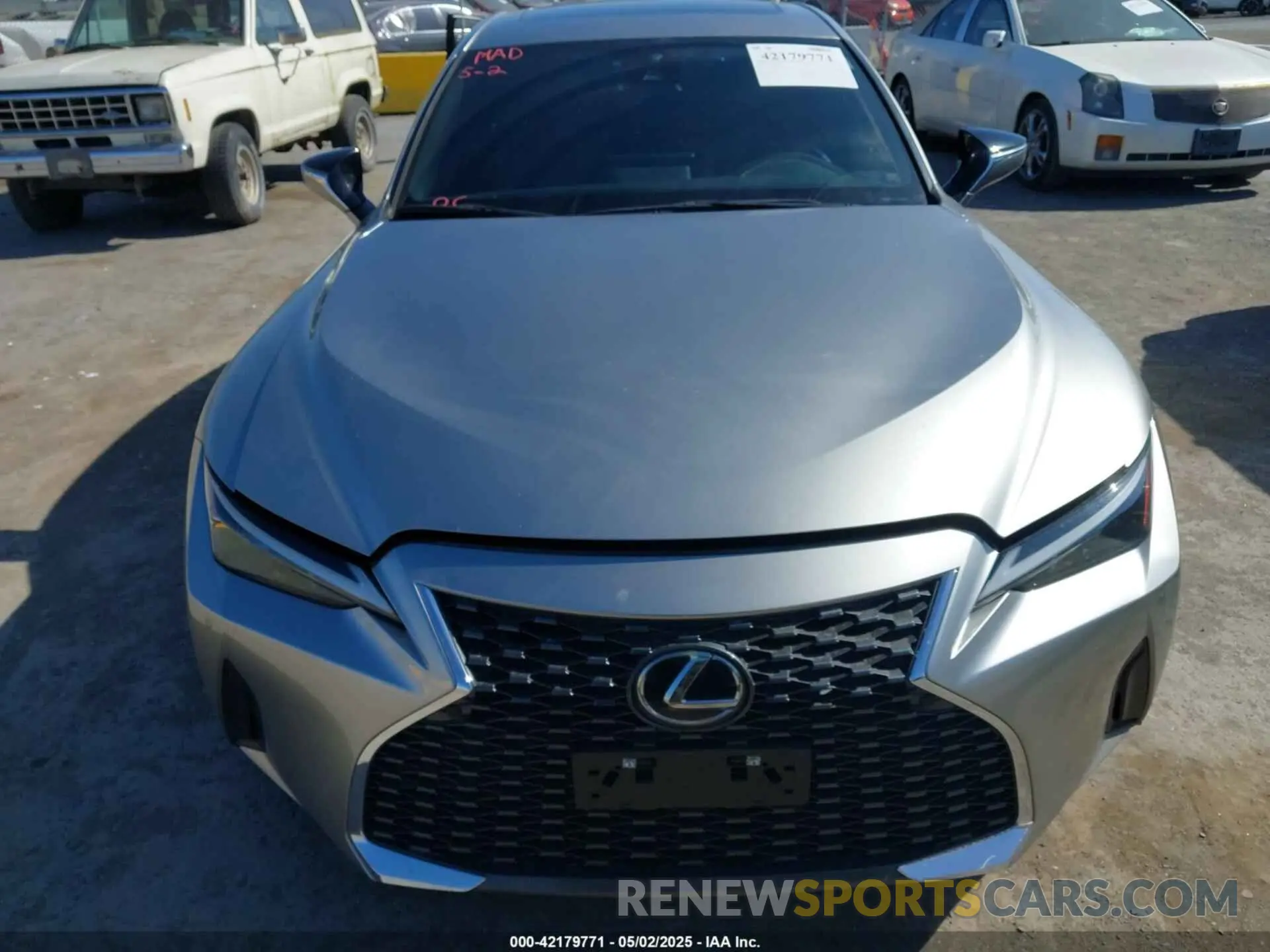 12 Photograph of a damaged car JTHCA1D24M5115848 LEXUS IS 300 2021