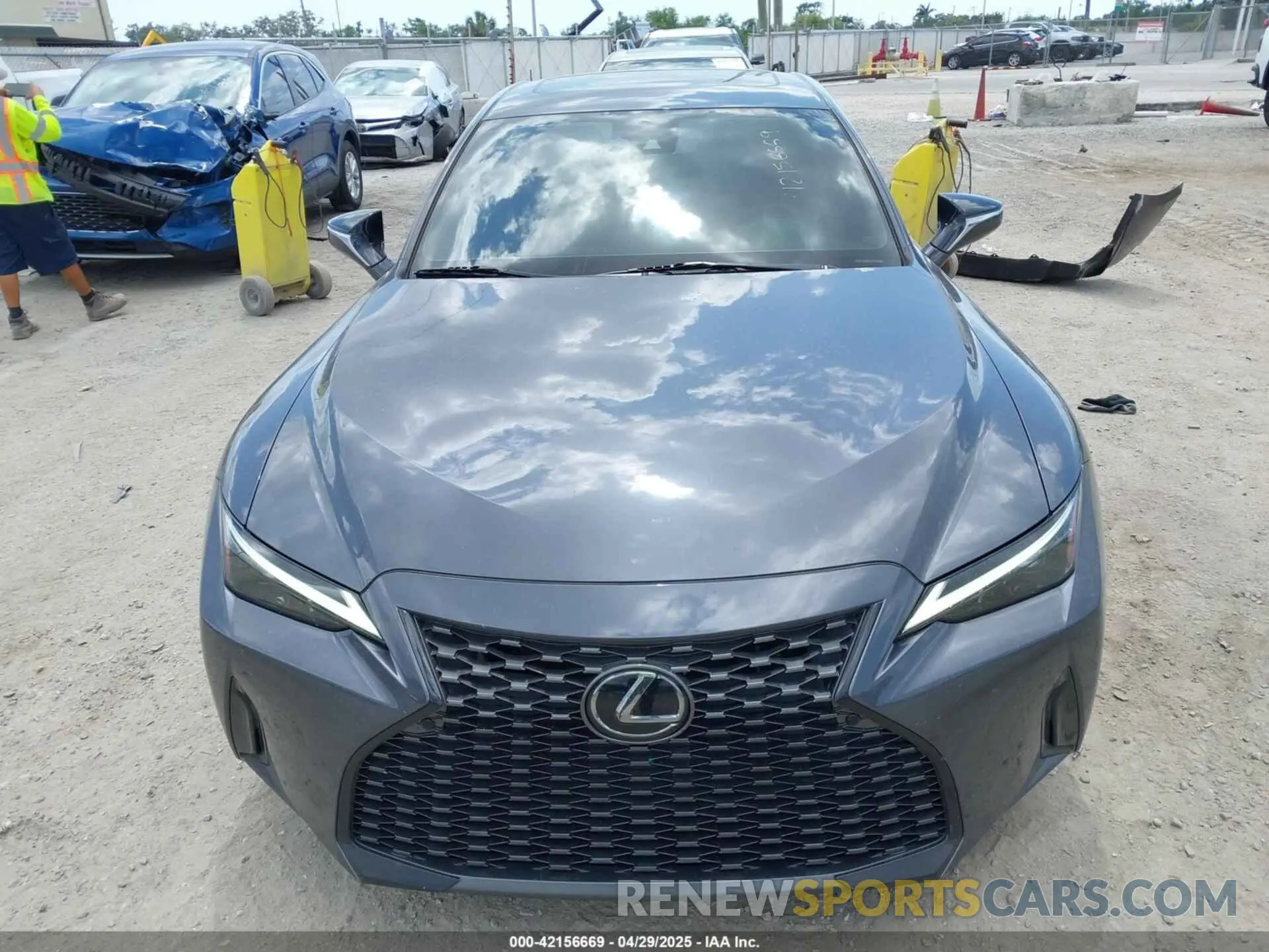 12 Photograph of a damaged car JTHCA1D25M5116300 LEXUS IS 300 2021