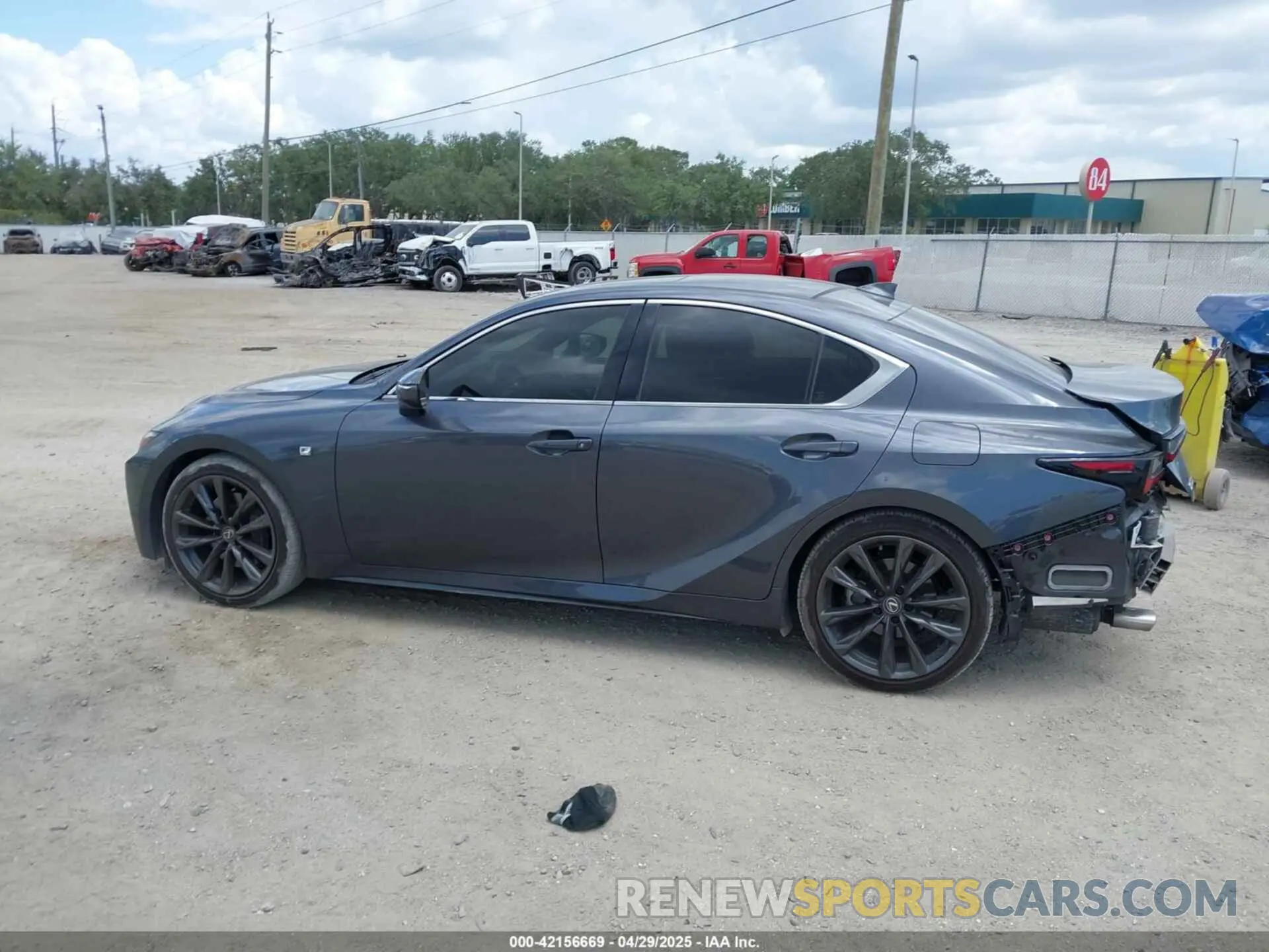 14 Photograph of a damaged car JTHCA1D25M5116300 LEXUS IS 300 2021