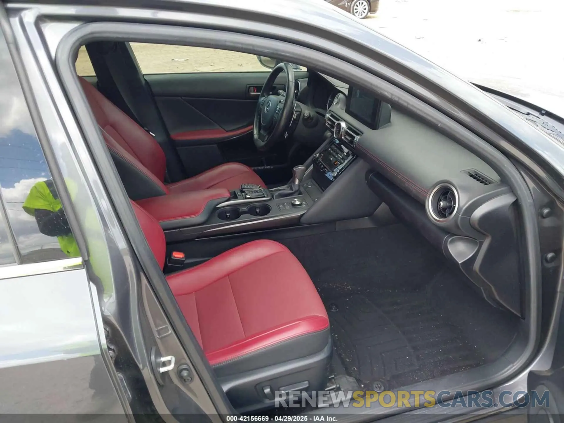 5 Photograph of a damaged car JTHCA1D25M5116300 LEXUS IS 300 2021