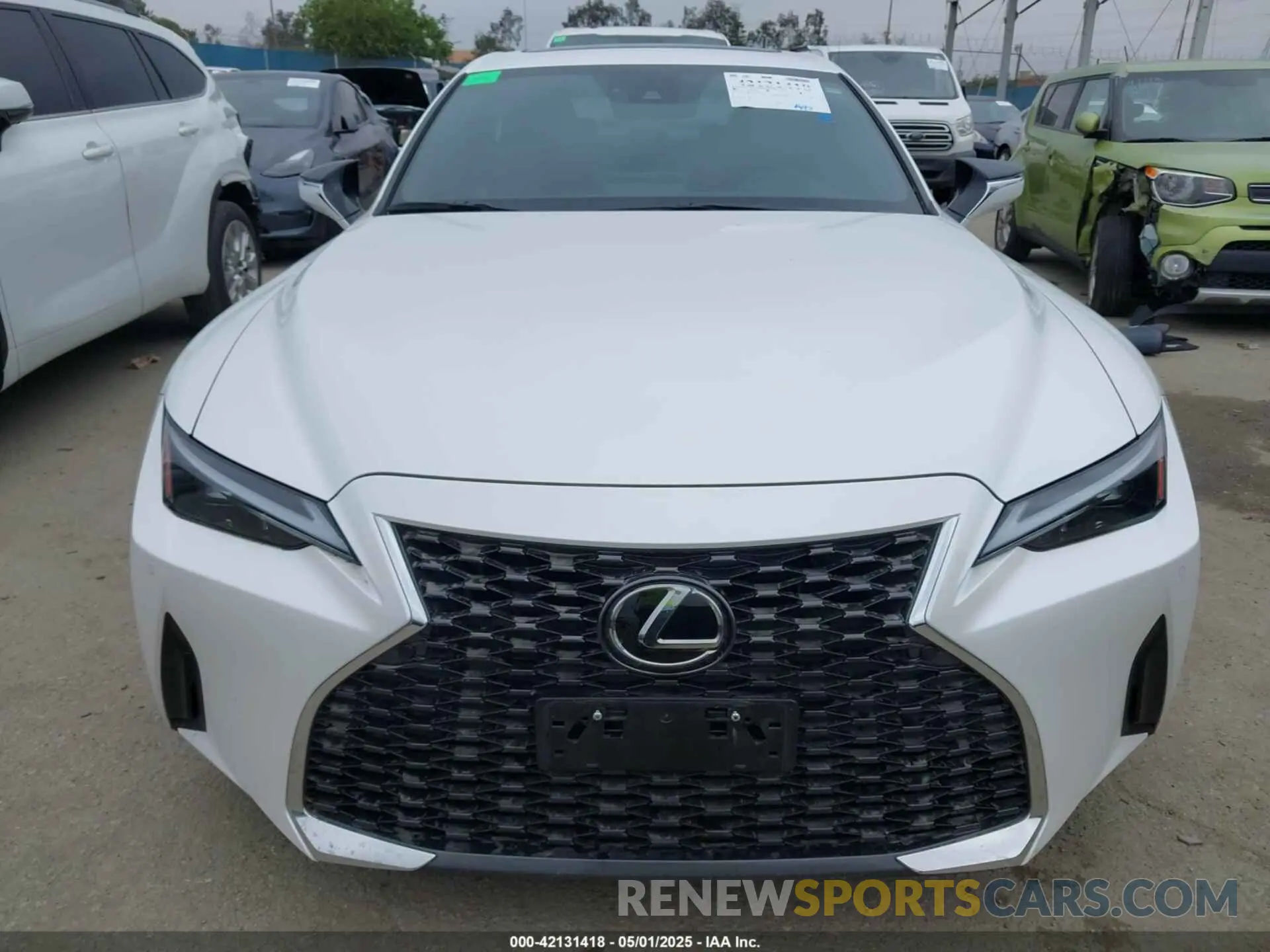 12 Photograph of a damaged car JTHCA1D27M5115858 LEXUS IS 300 2021