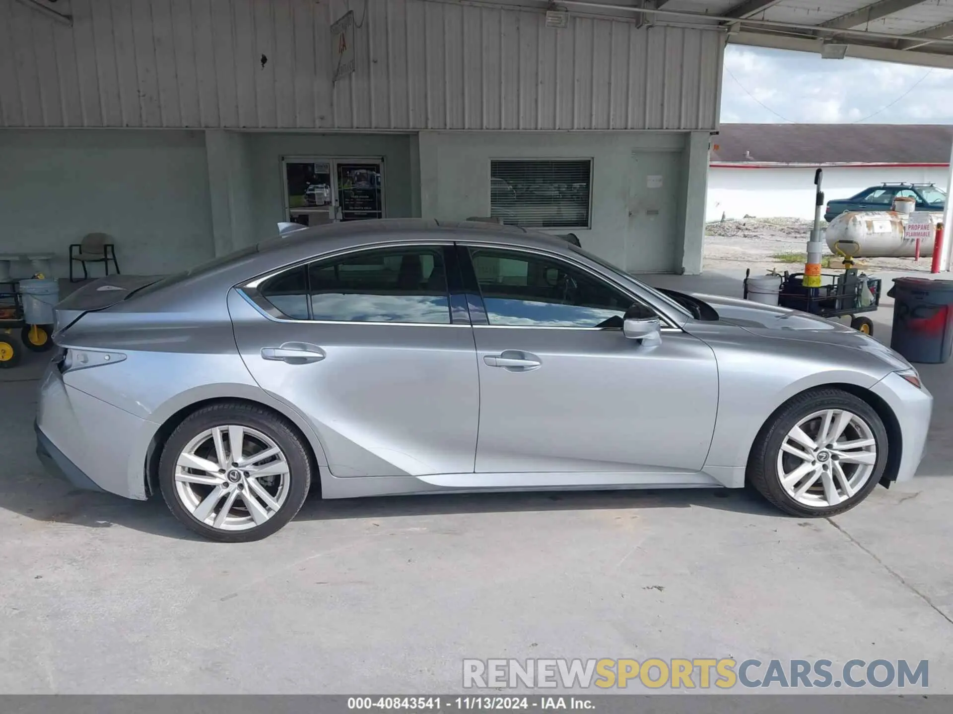 14 Photograph of a damaged car JTHCA1D29M5116932 LEXUS IS 300 2021
