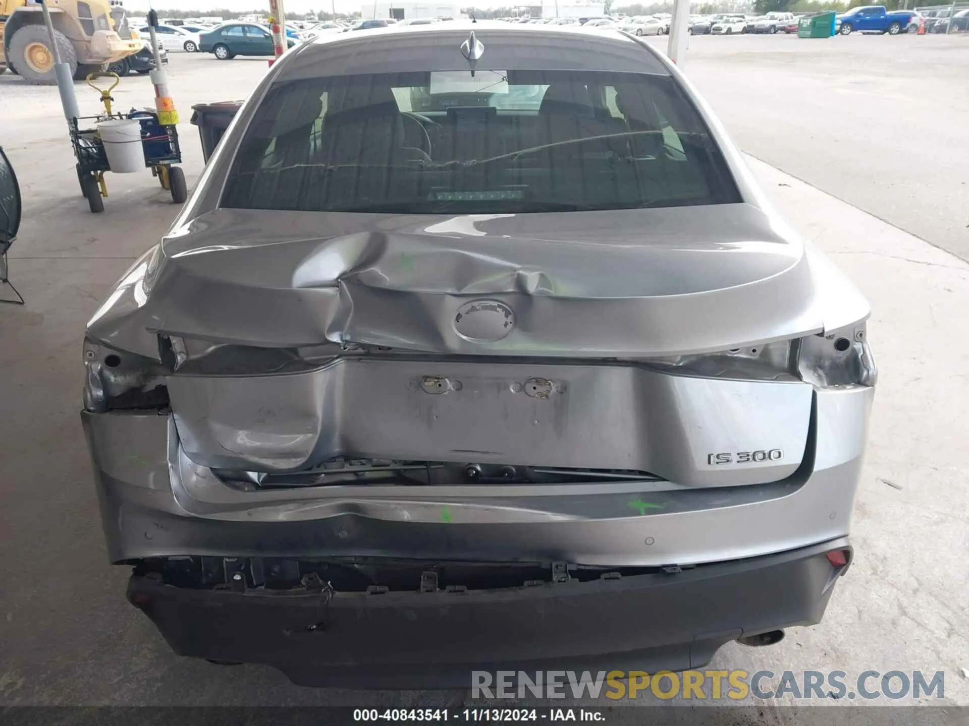 17 Photograph of a damaged car JTHCA1D29M5116932 LEXUS IS 300 2021