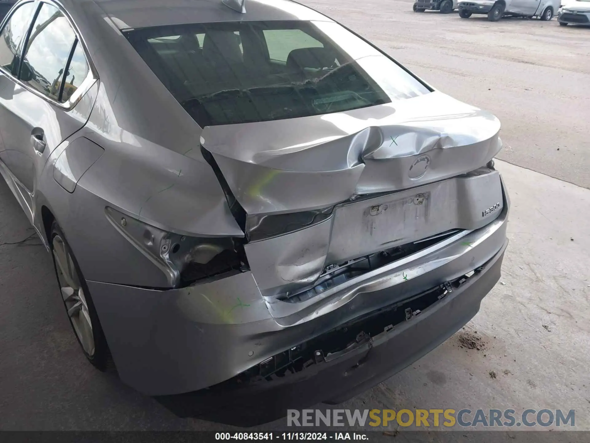 6 Photograph of a damaged car JTHCA1D29M5116932 LEXUS IS 300 2021